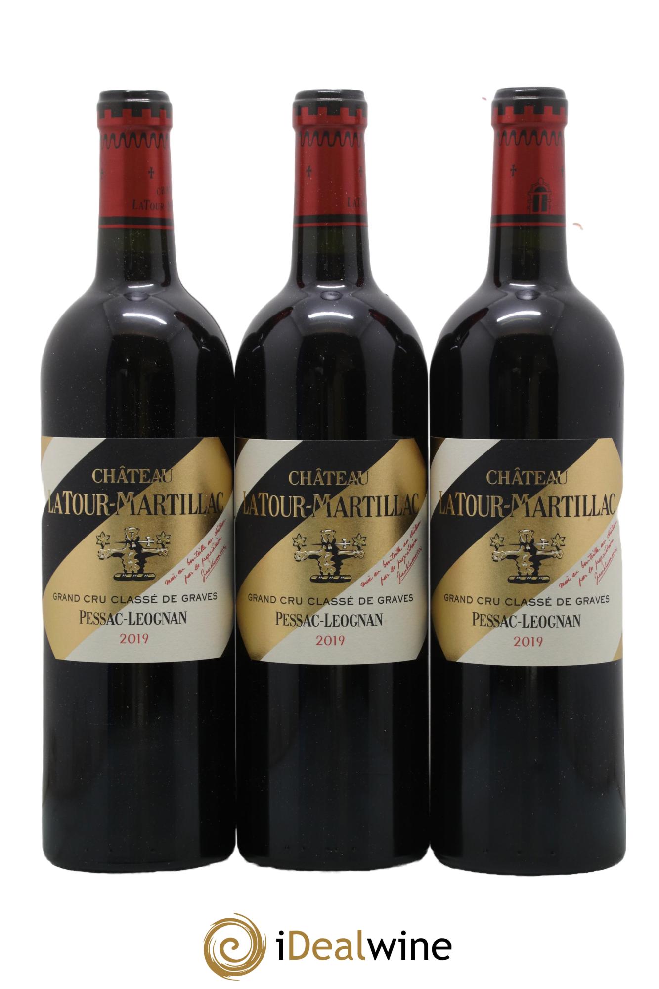 Château Latour-Martillac Cru Classé de Graves 2019 - Lotto di 6 bottiglie - 1