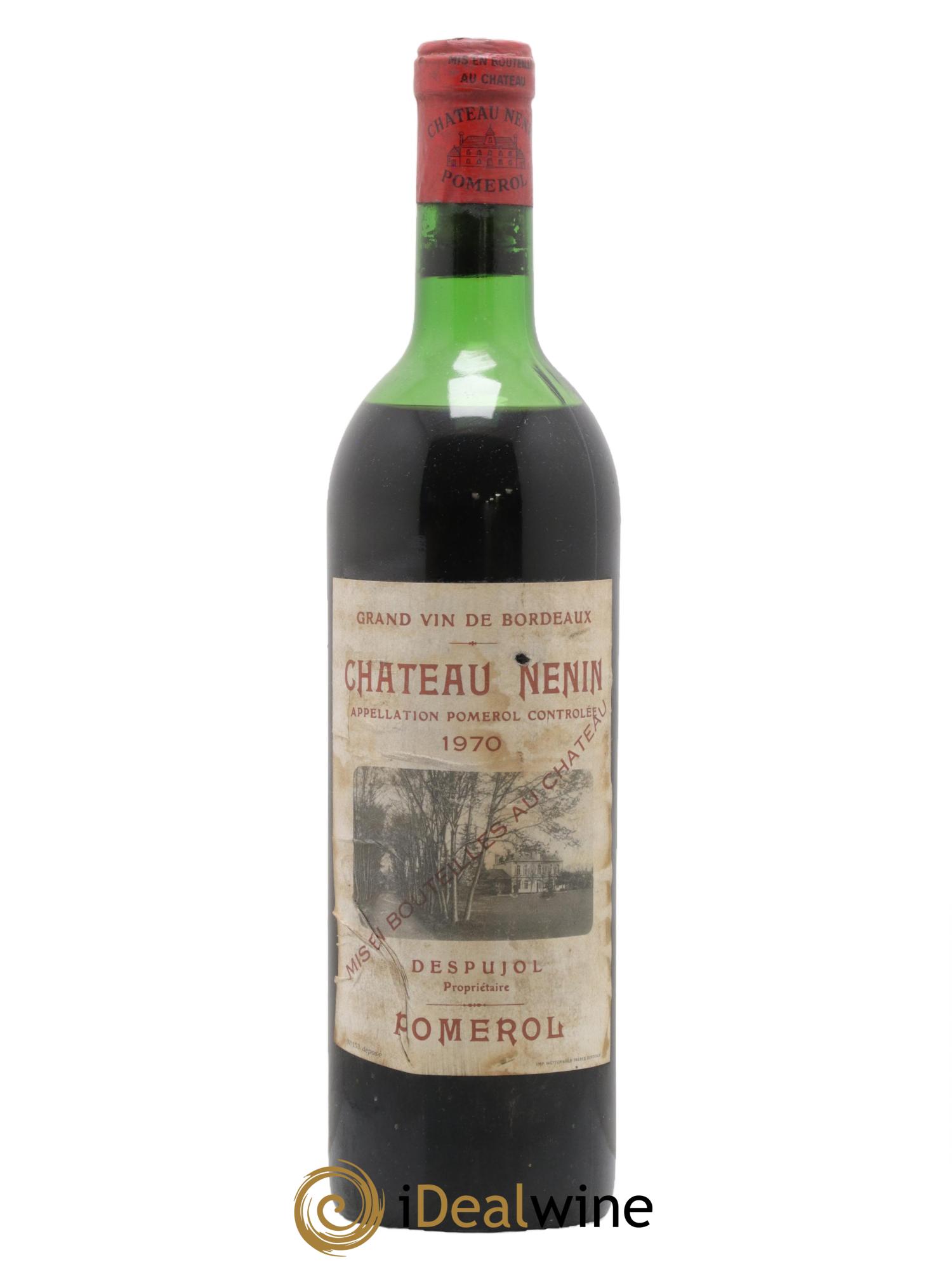 Château Nenin 1970 - Lot de 1 bouteille - 0