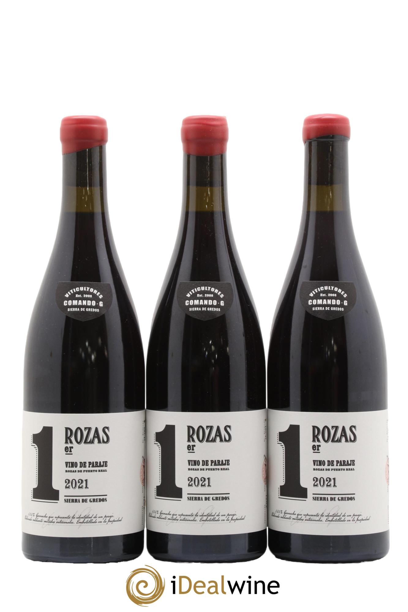 Vinos de Madrid DO Rozas 1er Comando G 2021 - Lotto di 3 bottiglie - 0