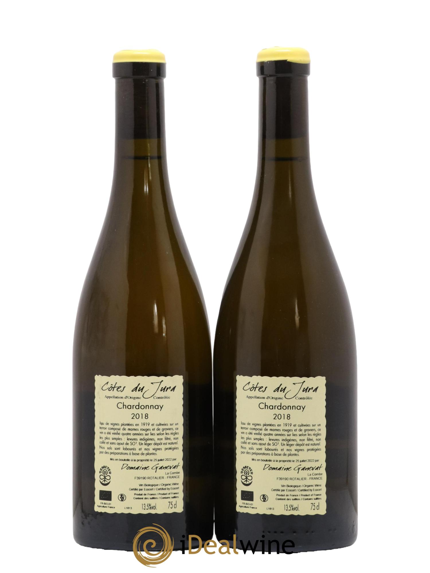Côtes du Jura Les Grands Teppes Vieilles Vignes Jean-François Ganevat (Domaine) 2018 - Lot de 2 bouteilles - 1