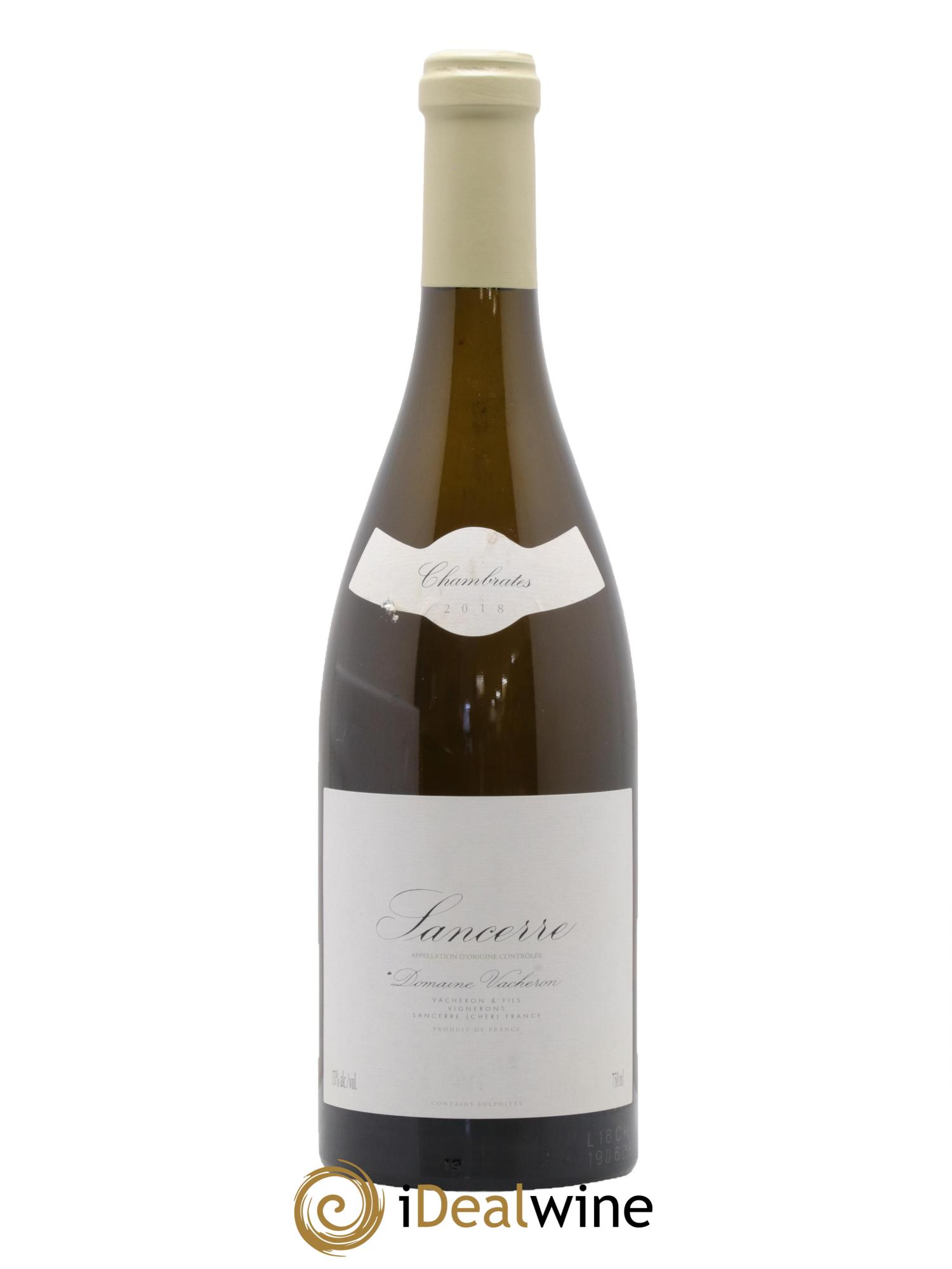 Sancerre Chambrates Domaine Vacheron et Fils 2018 - Lot de 1 bouteille - 0