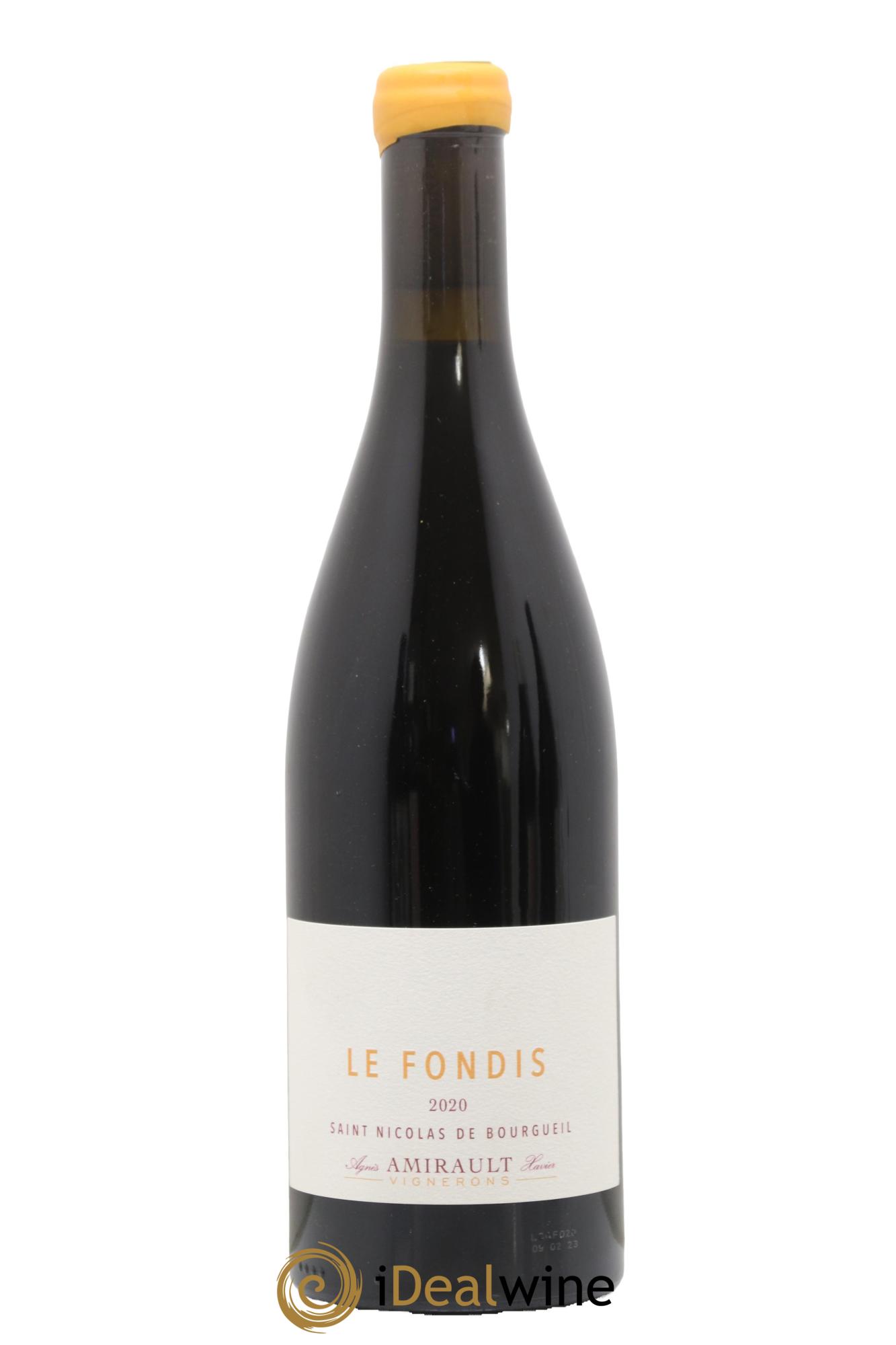 Saint-Nicolas de Bourgueil Le Fondis Agnès et Xavier Amirault 2020 - Lot de 1 bouteille - 0