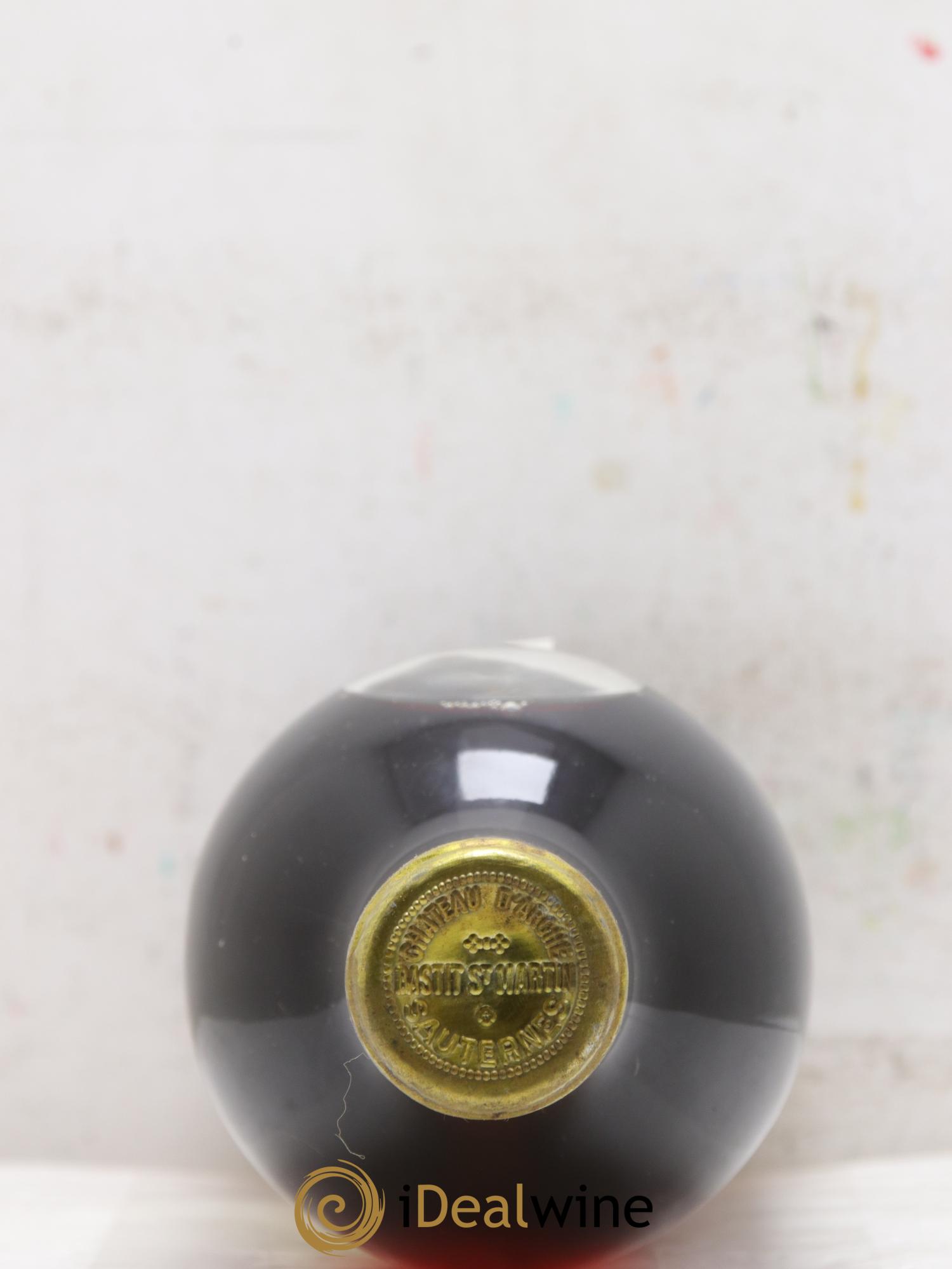Château d' Arche 2ème Grand Cru Classé 1962 - Lot de 1 bouteille - 1