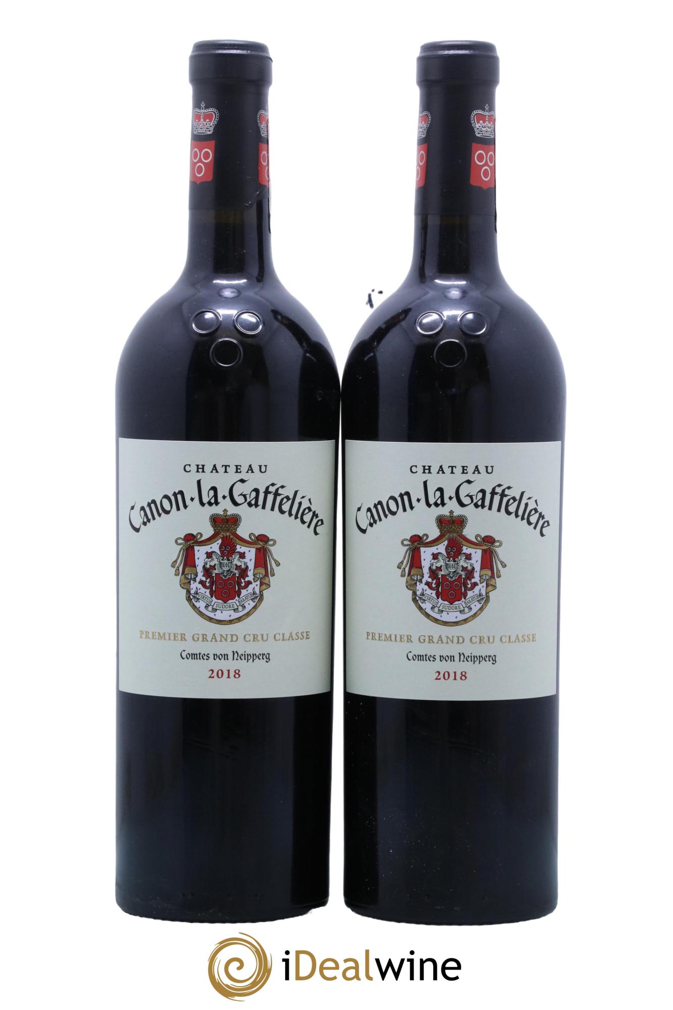 Château Canon la Gaffelière 1er Grand Cru Classé B 2018 - Lot de 2 bouteilles - 0
