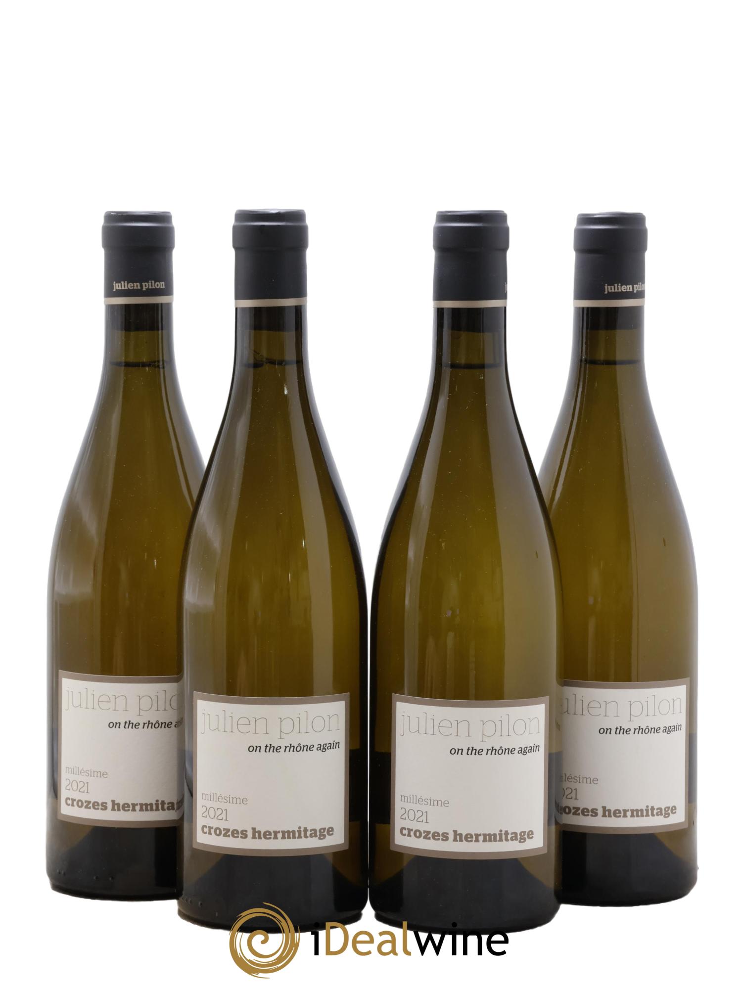 Crozes-Hermitage On the Rhone again Julien Pilon 2021 - Lot de 4 bouteilles - 0