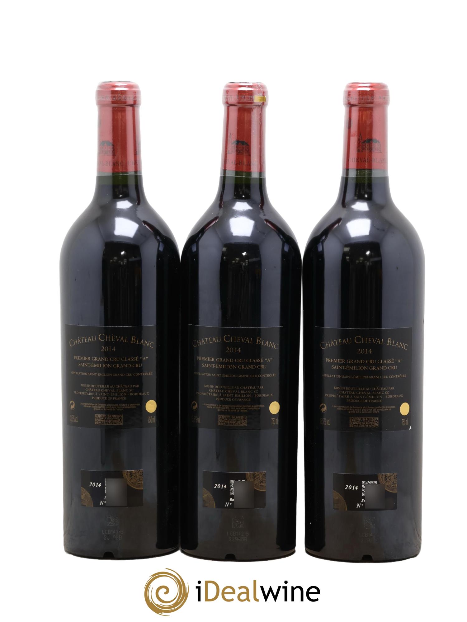 Château Cheval Blanc 1er Grand Cru Classé A 2014 - Lot de 6 bouteilles - 4