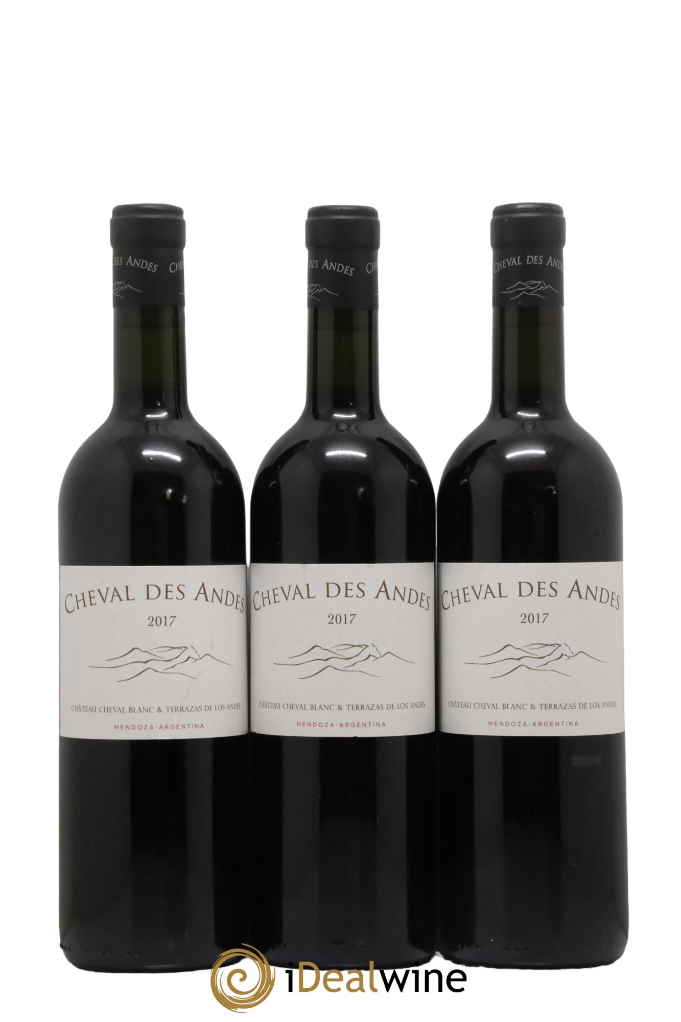 Mendoza Cheval des Andes 2017 - Lot de 3 bouteilles - 0