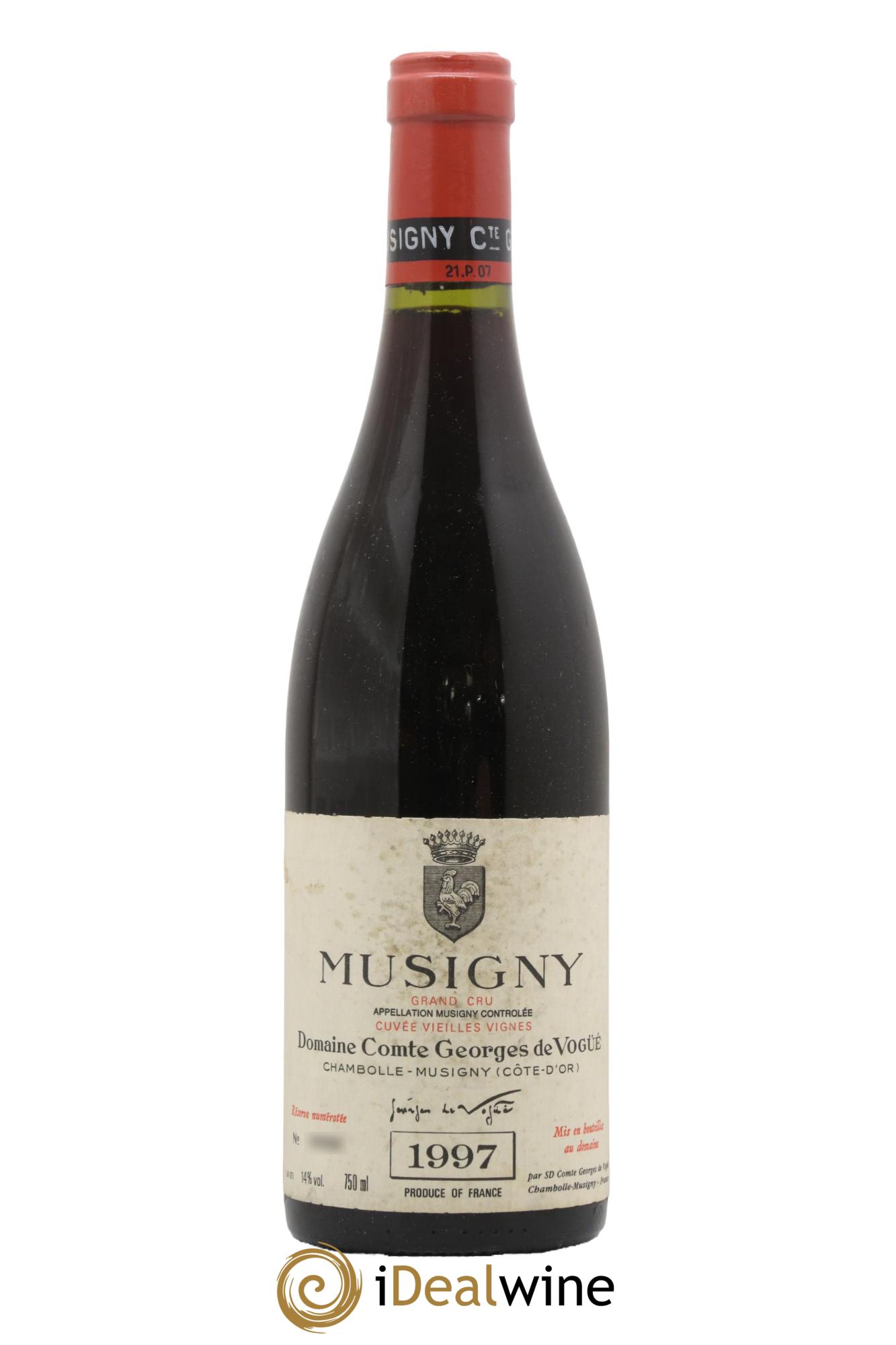 Musigny Grand Cru Cuvée Vieilles Vignes Comte Georges de Vogüé 1997 - Lotto di 1 bottiglia - 0