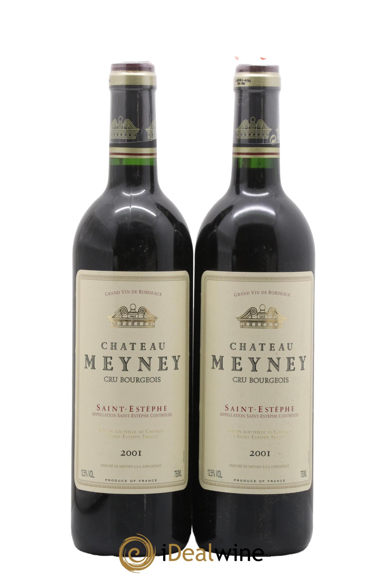 Château Meyney 2001 - Posten von 2 Flaschen - 0