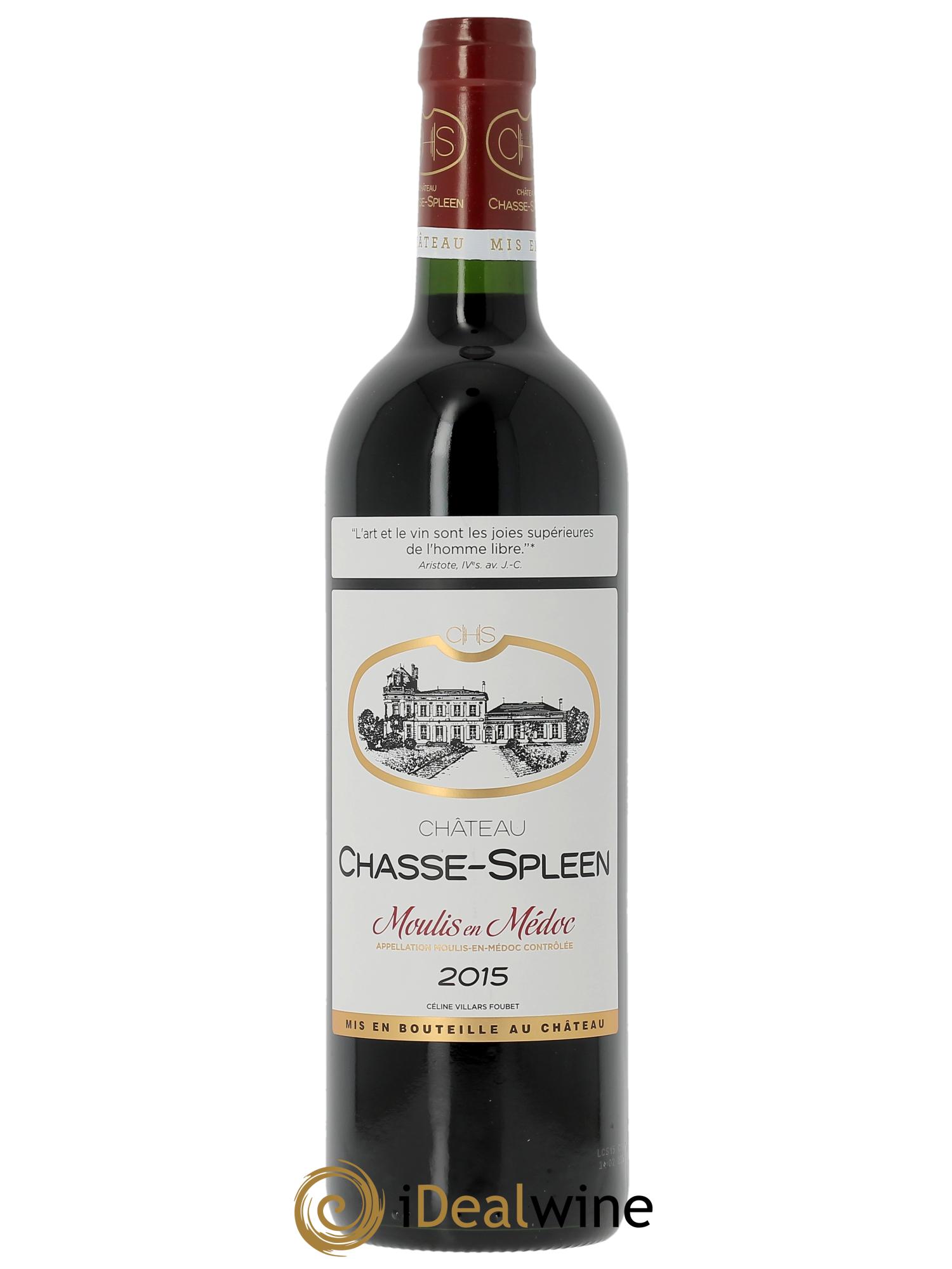 Château Chasse Spleen 2015 - Lotto di 1 bottiglia - 0