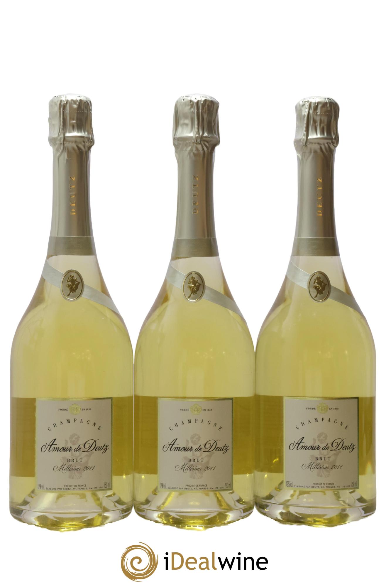 Amour de Deutz Brut Deutz 2011 - Lot de 3 bouteilles - 0