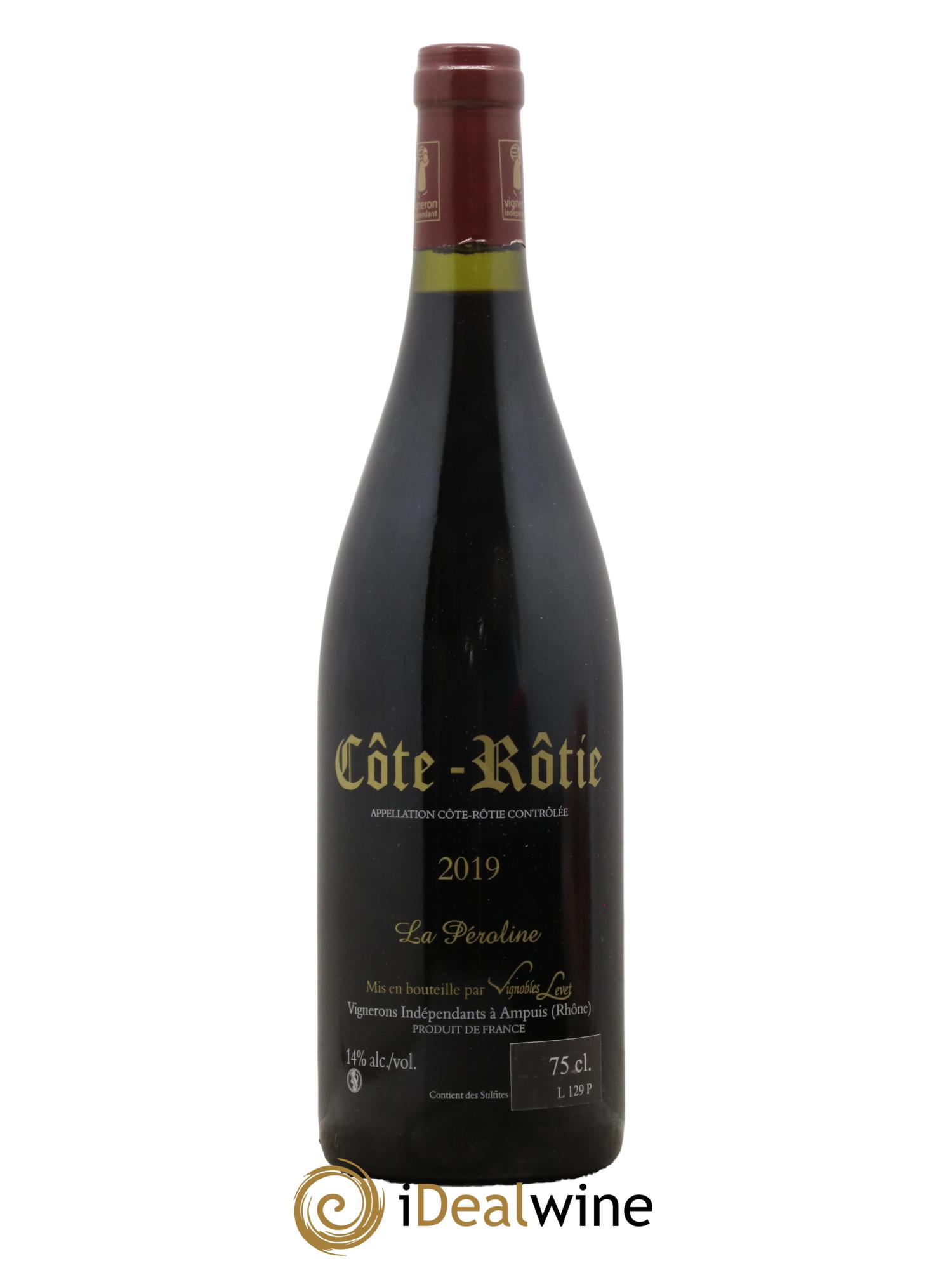 Côte-Rôtie La Péroline Vignobles Levet 2019 - Lot de 1 bouteille - 1