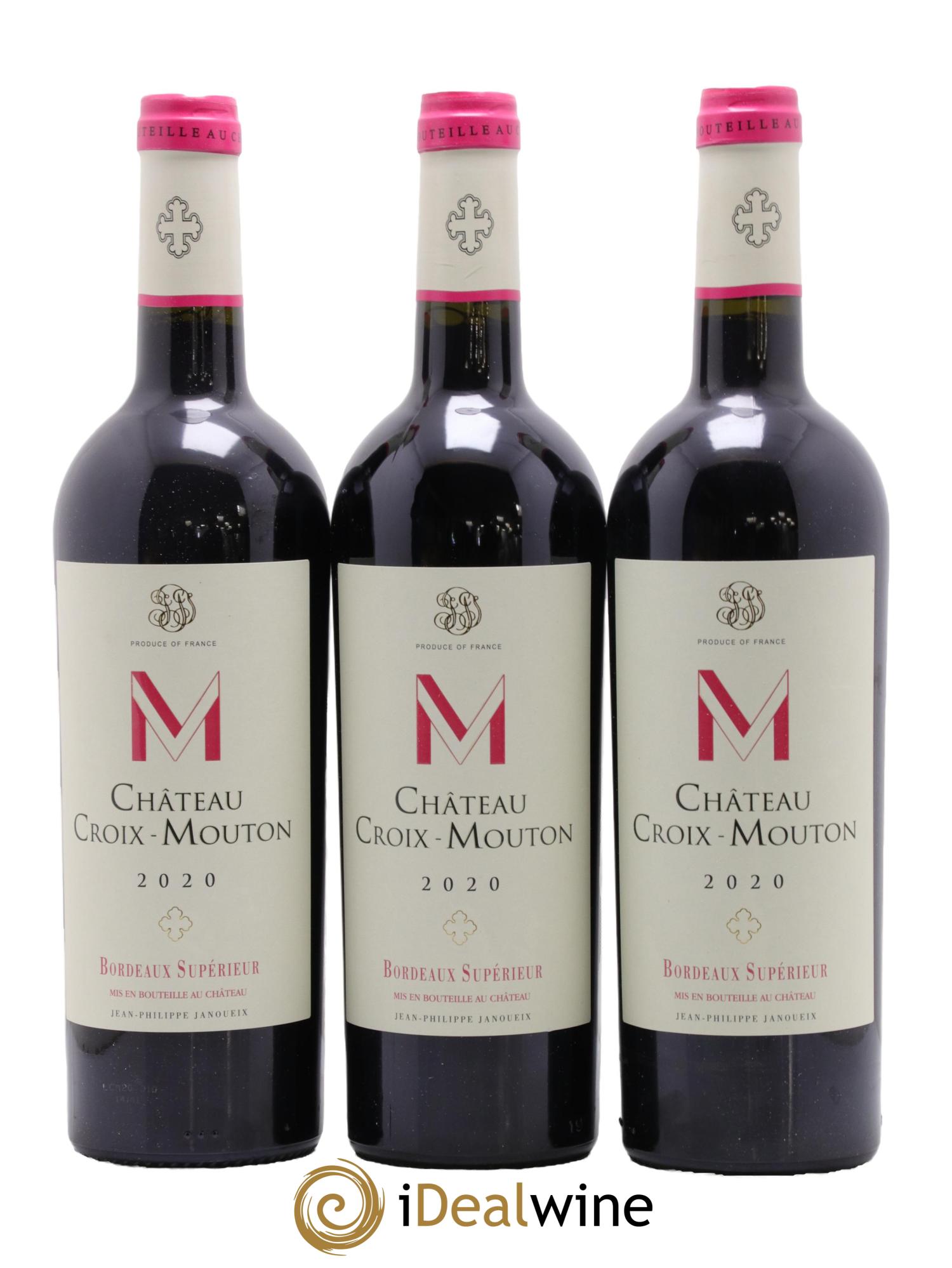 Château Croix Mouton 2020 - Lot of 3 bottles - 0