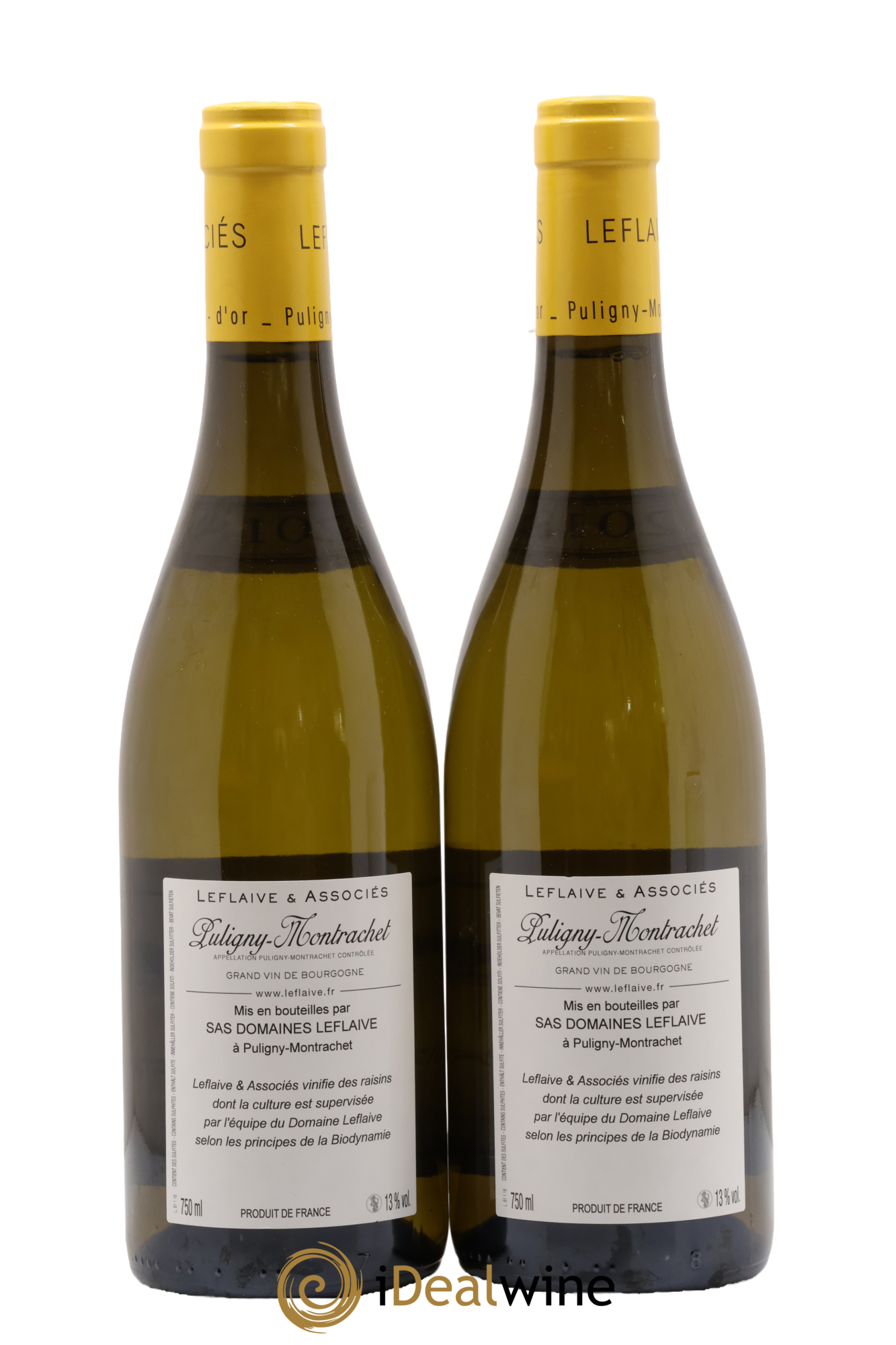 Puligny-Montrachet Leflaive (Domaine) 2018 - Lot de 2 bouteilles - 1