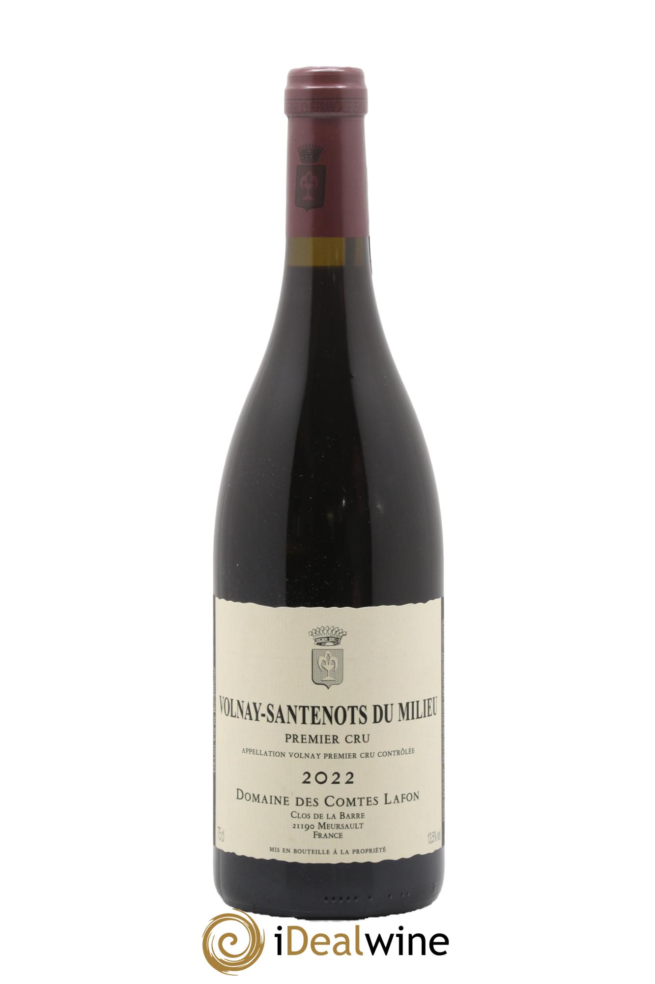 Volnay 1er Cru Santenots du Milieu Comtes Lafon (Domaine des) 2022 - Posten von 1 Flasche - 0