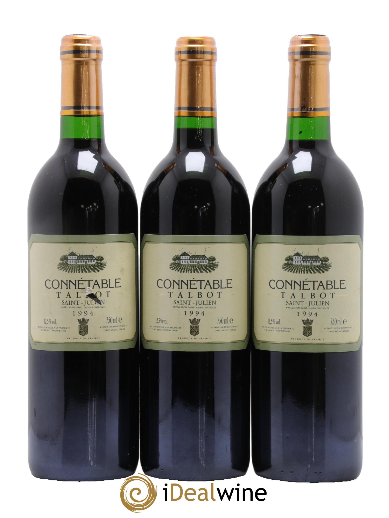 Connétable de Talbot Second Vin 1994 - Lot de 12 bouteilles - 3