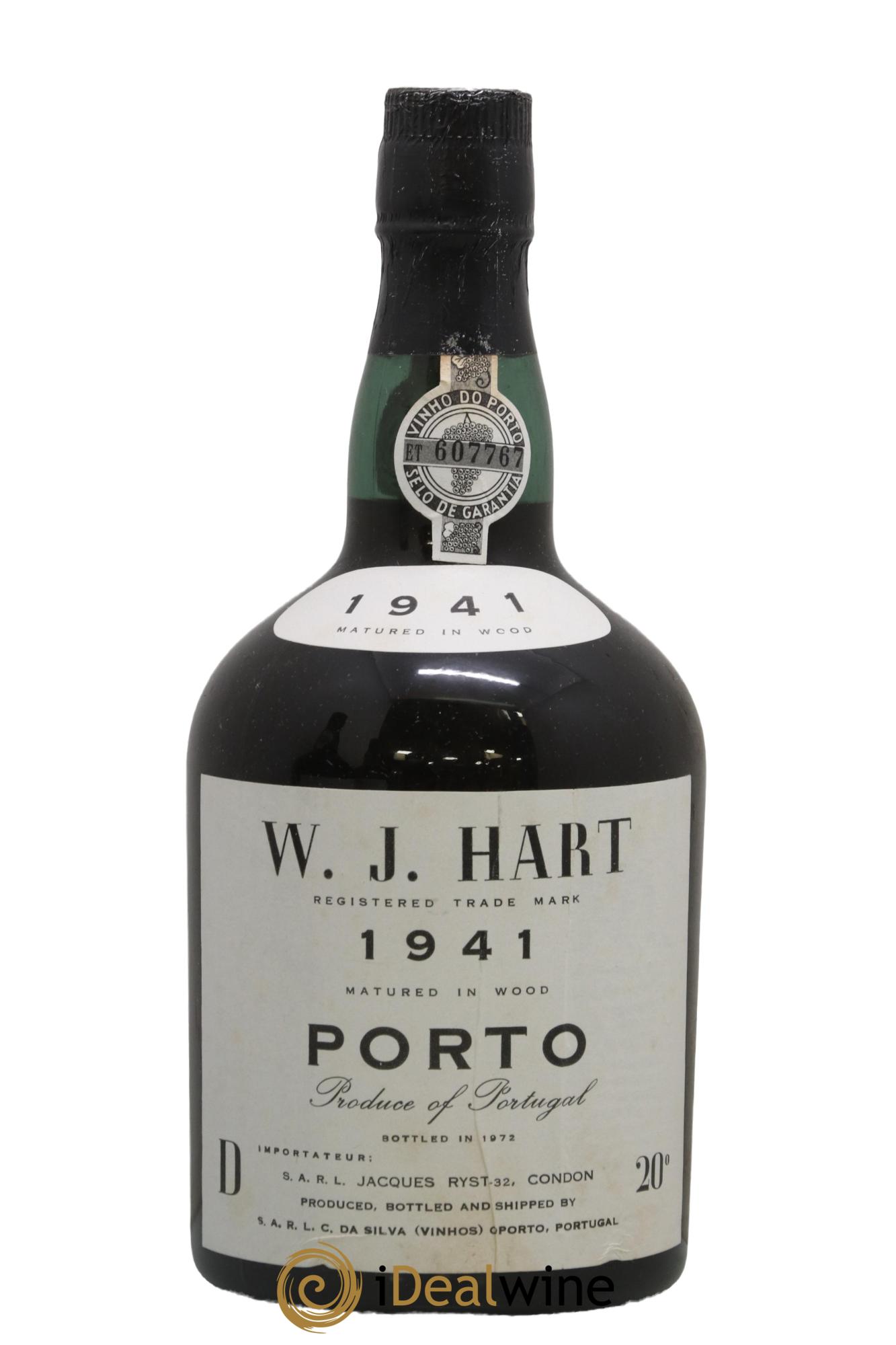 Porto WJ Hart 1941 - Lot of 1 bottle - 0