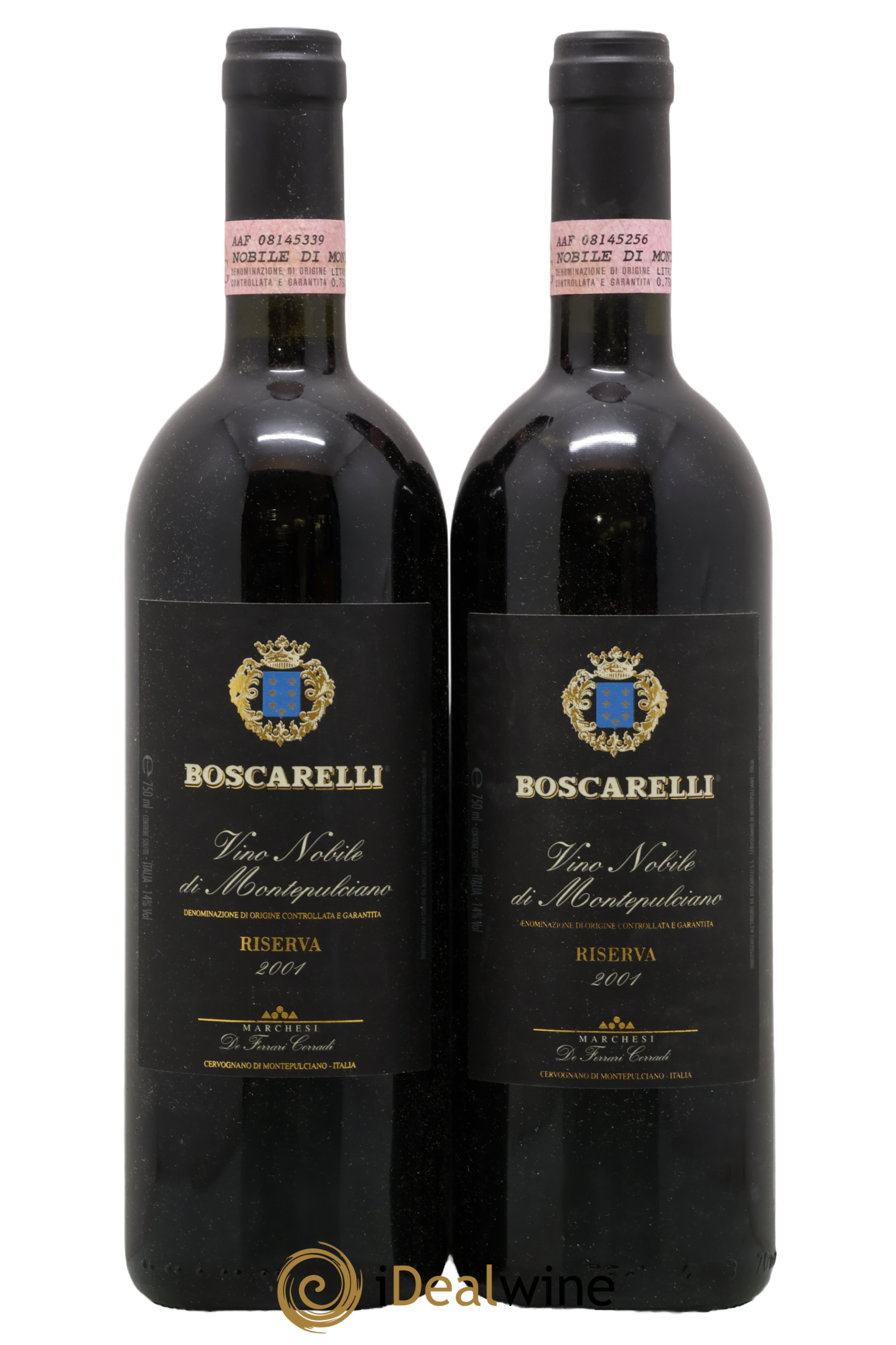 Vino Nobile di Montepulciano DOCG Riserva Poderi Boscarelli 2001 - Lot de 2 bouteilles - 0