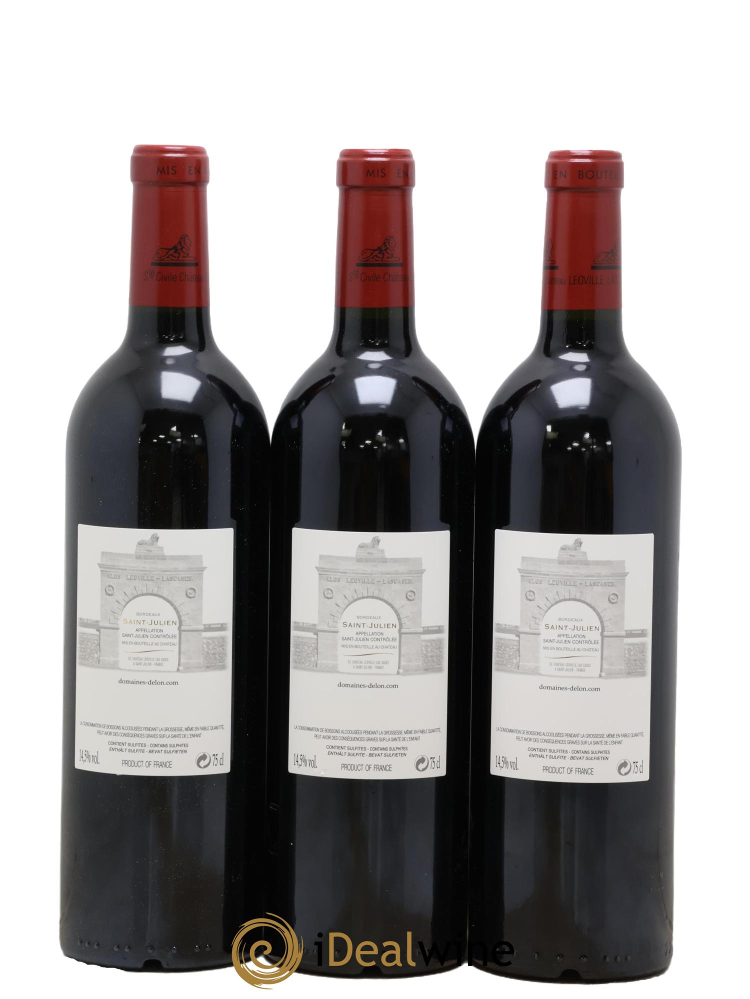 Château Léoville Las Cases 2ème Grand Cru Classé  2018 - Lot de 6 bouteilles - 2
