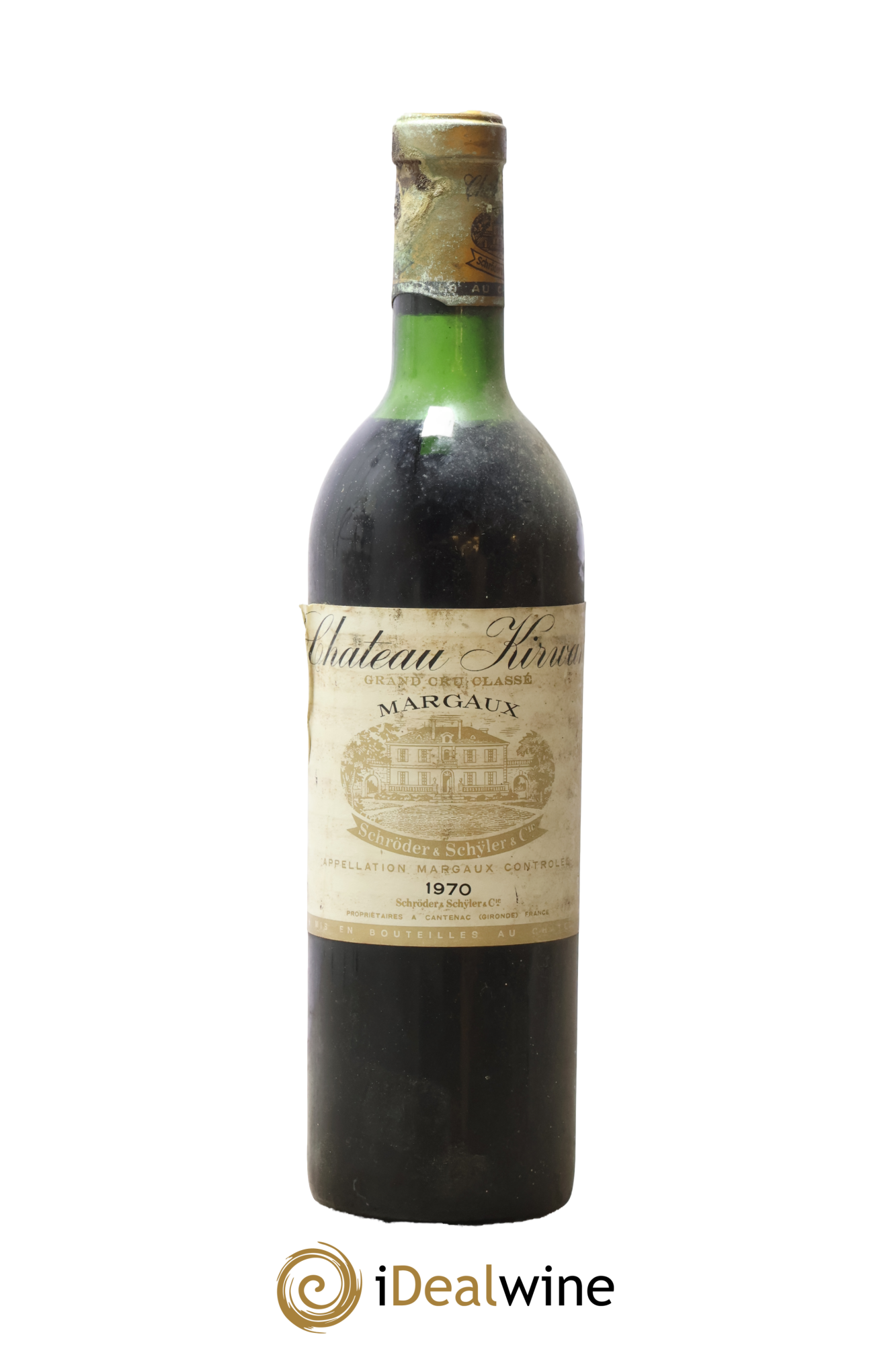 Château Kirwan 3ème Grand Cru Classé 1970 - Lotto di 1 bottiglia - 0