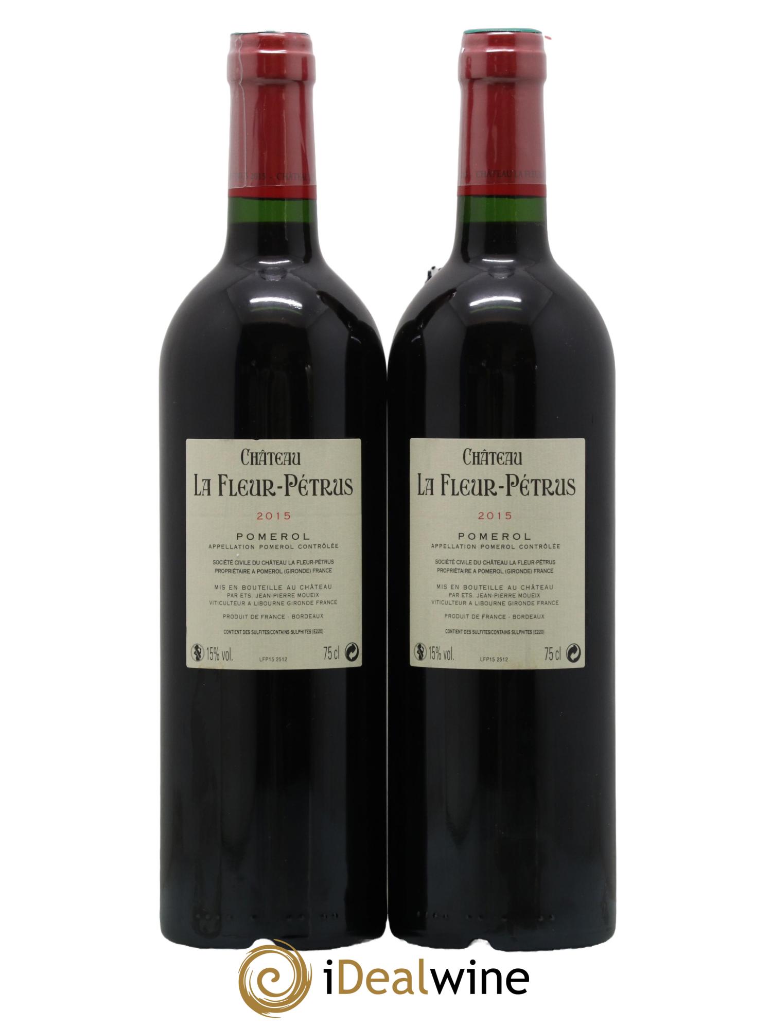 Château la Fleur Petrus 2015 - Lot de 2 bouteilles - 1