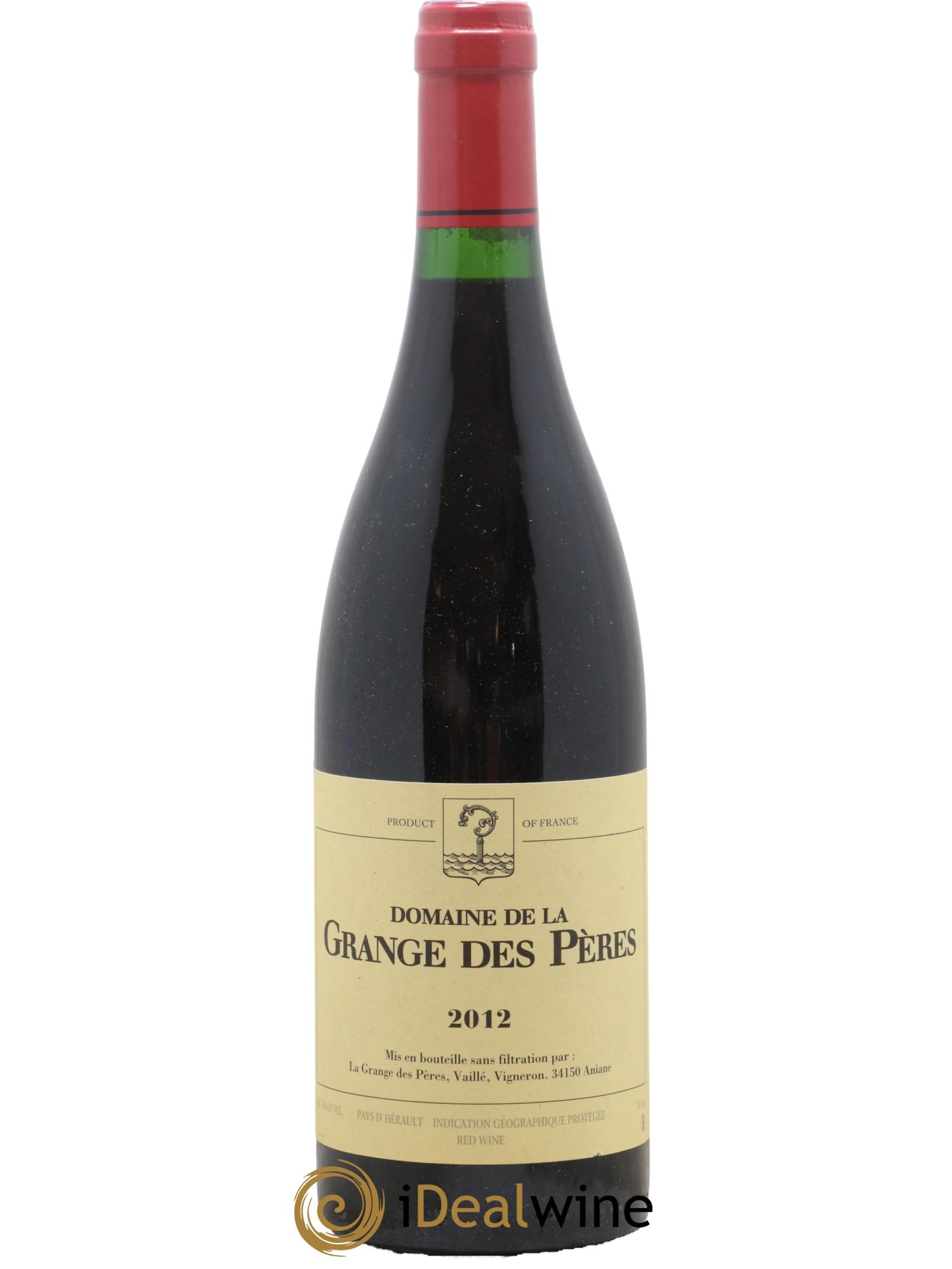 Pays d'Hérault Grange des Pères Laurent Vaillé 2012 - Lot de 1 bouteille - 0