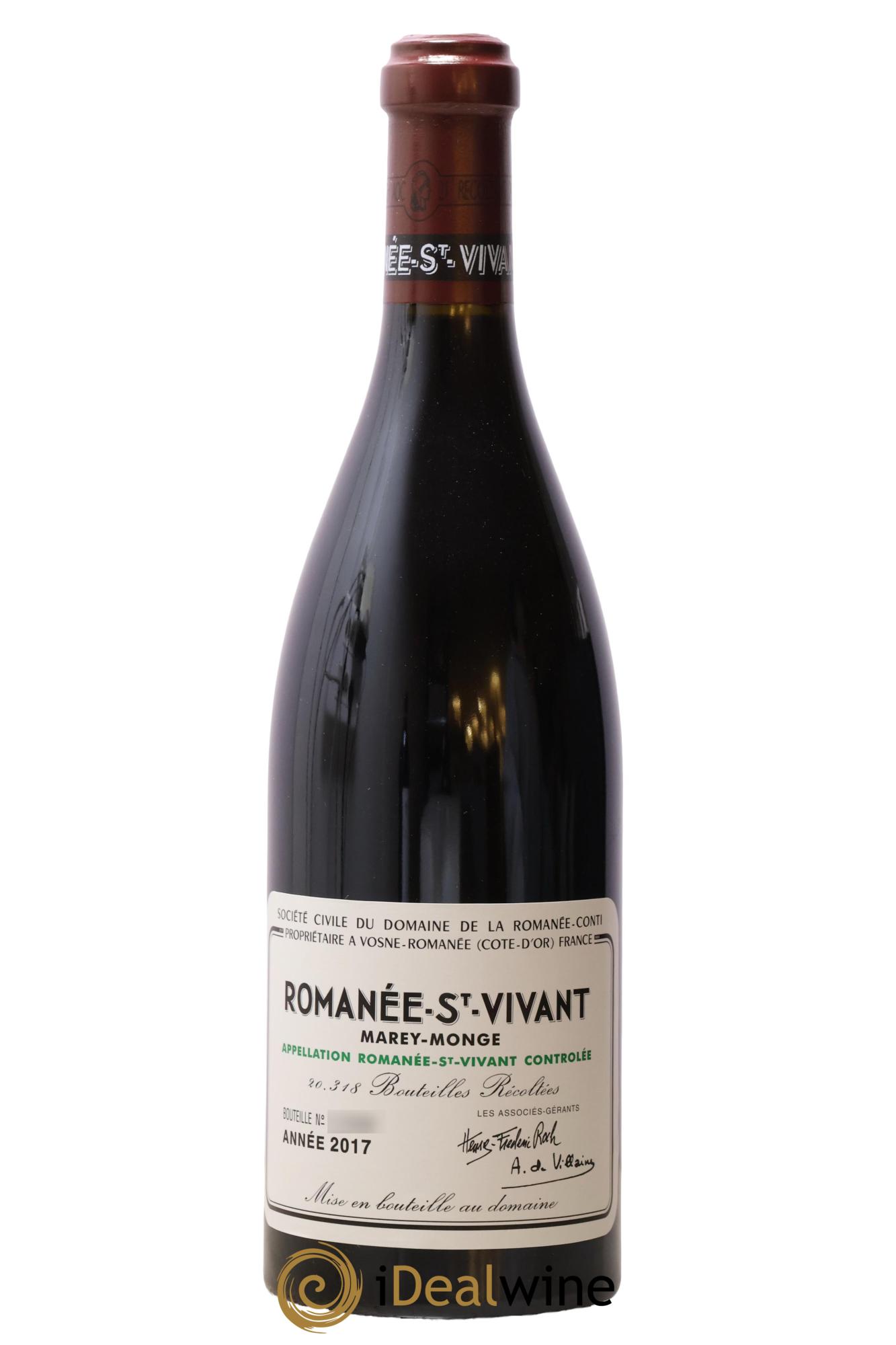 Romanée-Saint-Vivant Grand Cru Domaine de la Romanée-Conti 2017 - Lot of 1 bottle - 0