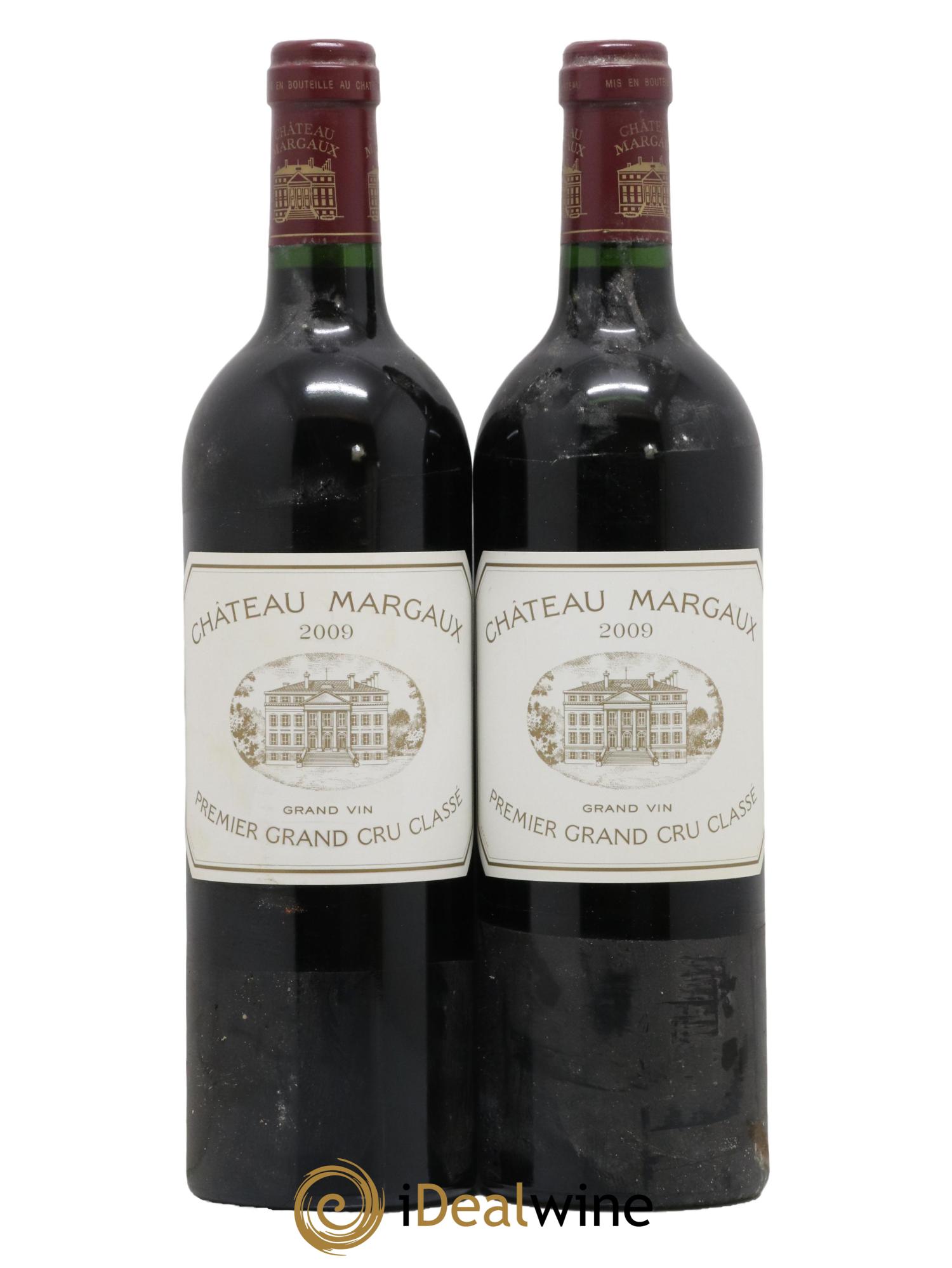 Château Margaux 1er Grand Cru Classé 2009 - Lot de 2 bouteilles - 0