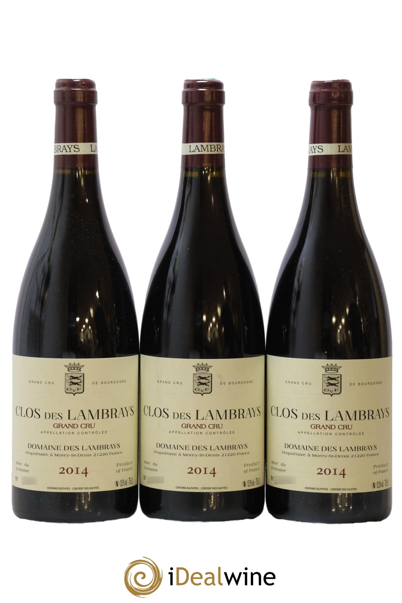 Clos des Lambrays Grand Cru Domaine des Lambrays 2014 - Lotto di 6 bottiglie - 1