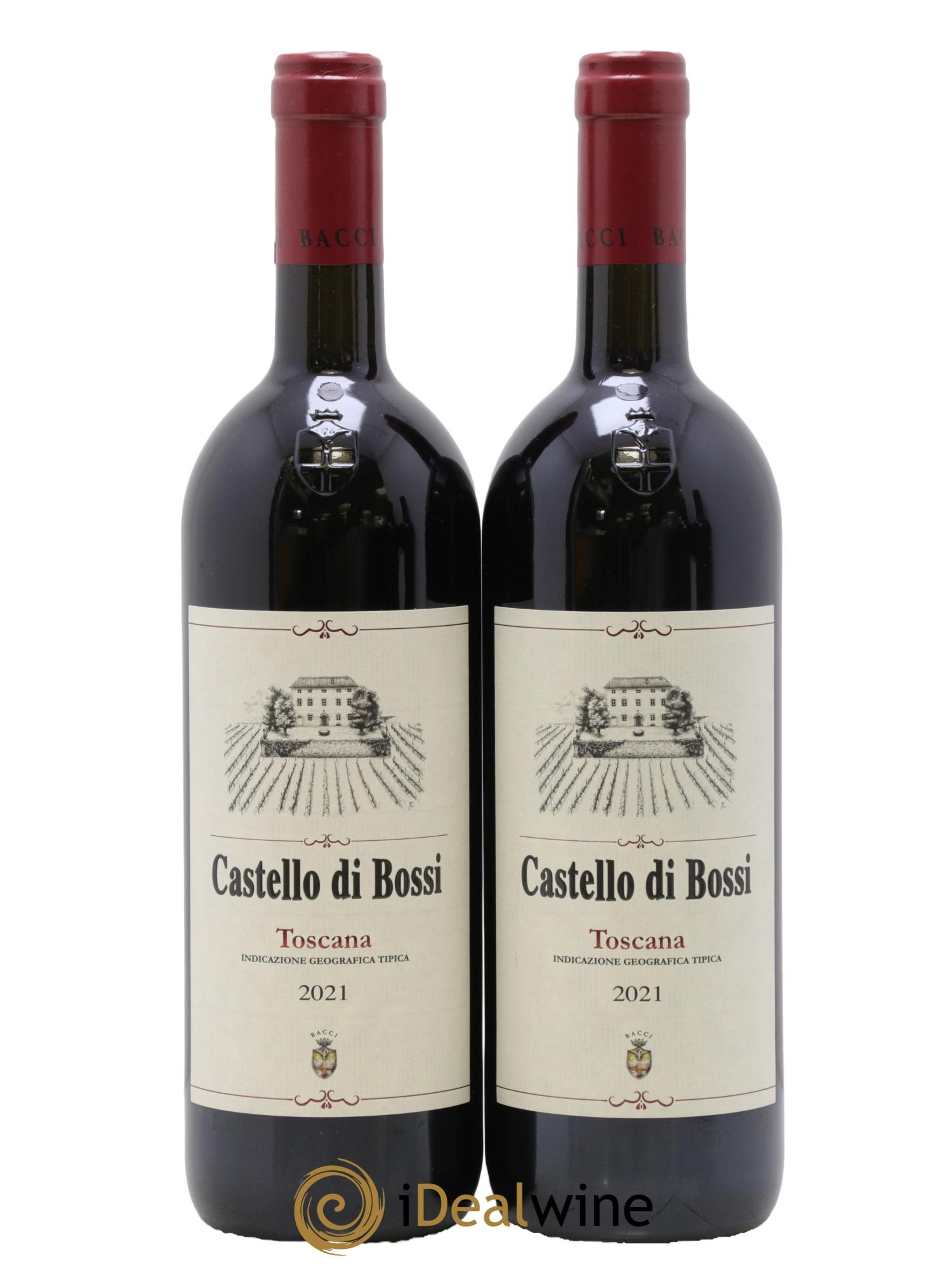 Italie Castello di Bossi 2021 - Lot de 2 bouteilles - 0
