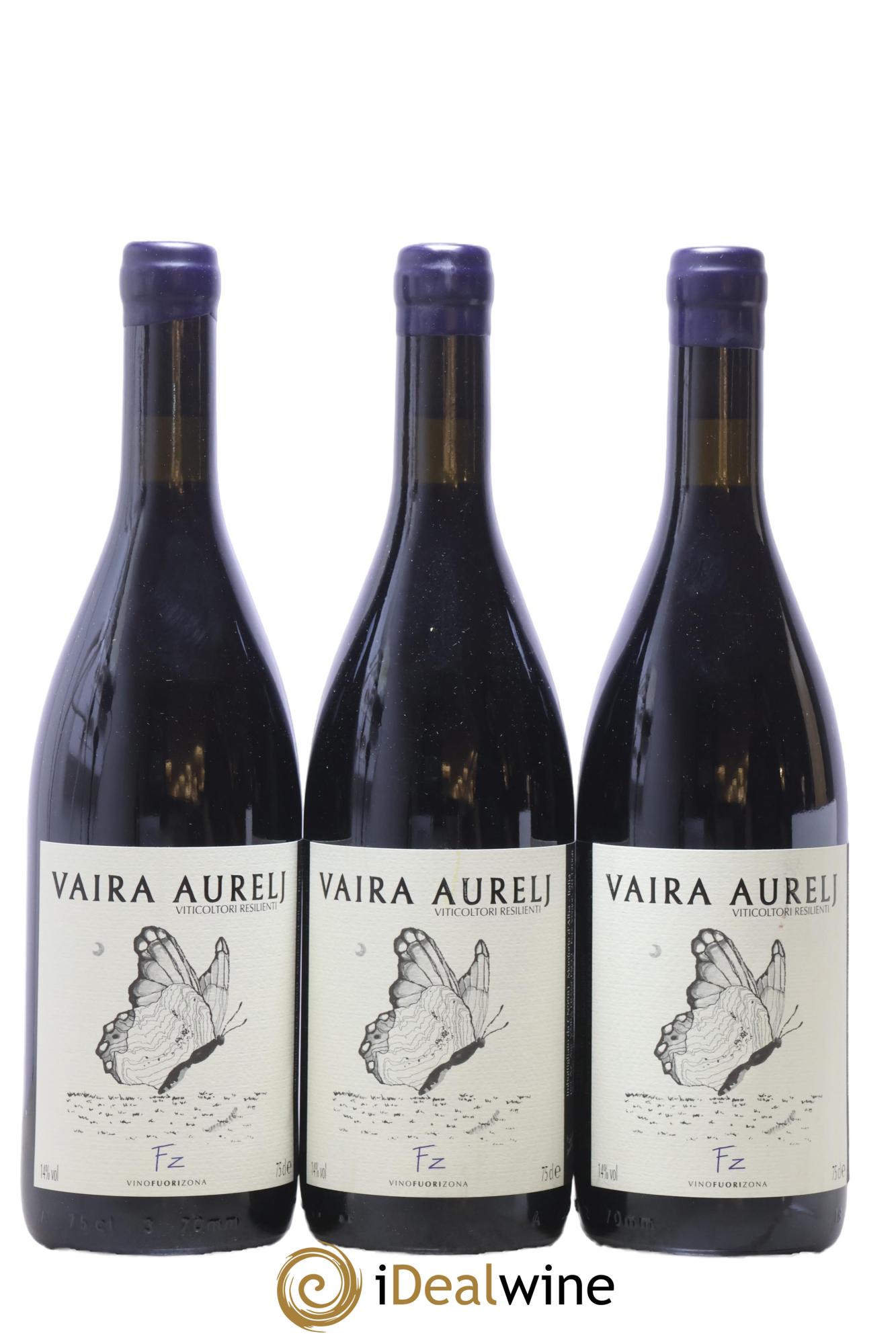 Italie Vino Rosse FZ Free Zone Vaira Aurelj 2021 - Lot de 3 bouteilles - 0