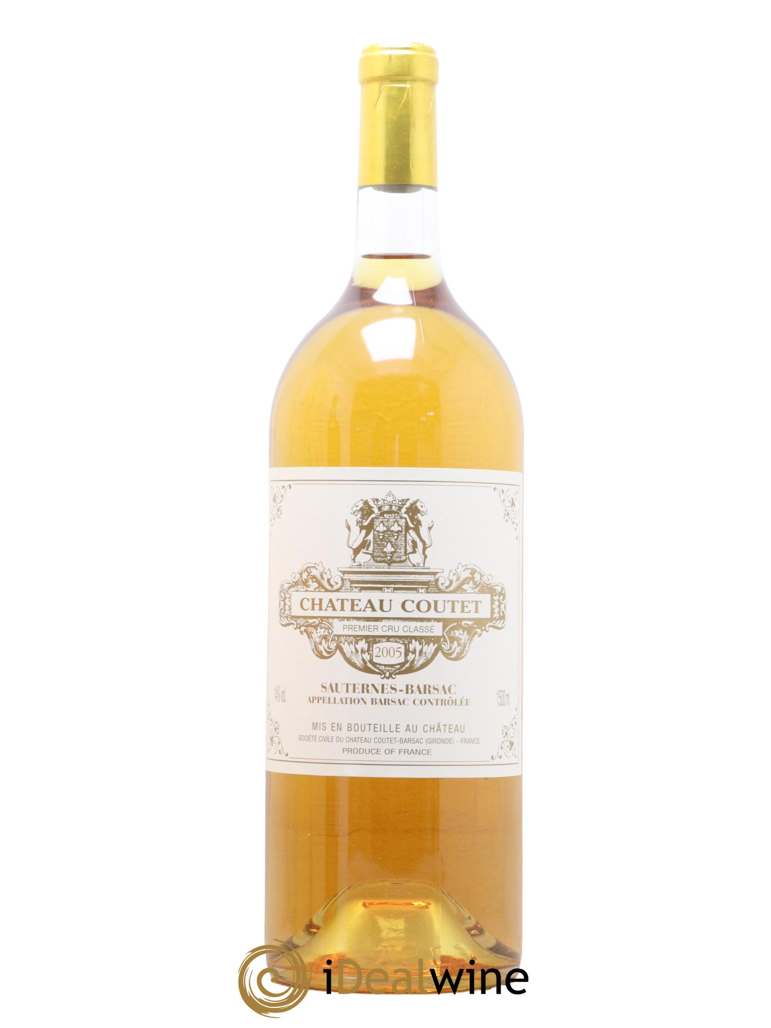 Château Coutet 1er Grand Cru Classé 2005 - Lotto di 1 magnum - 1