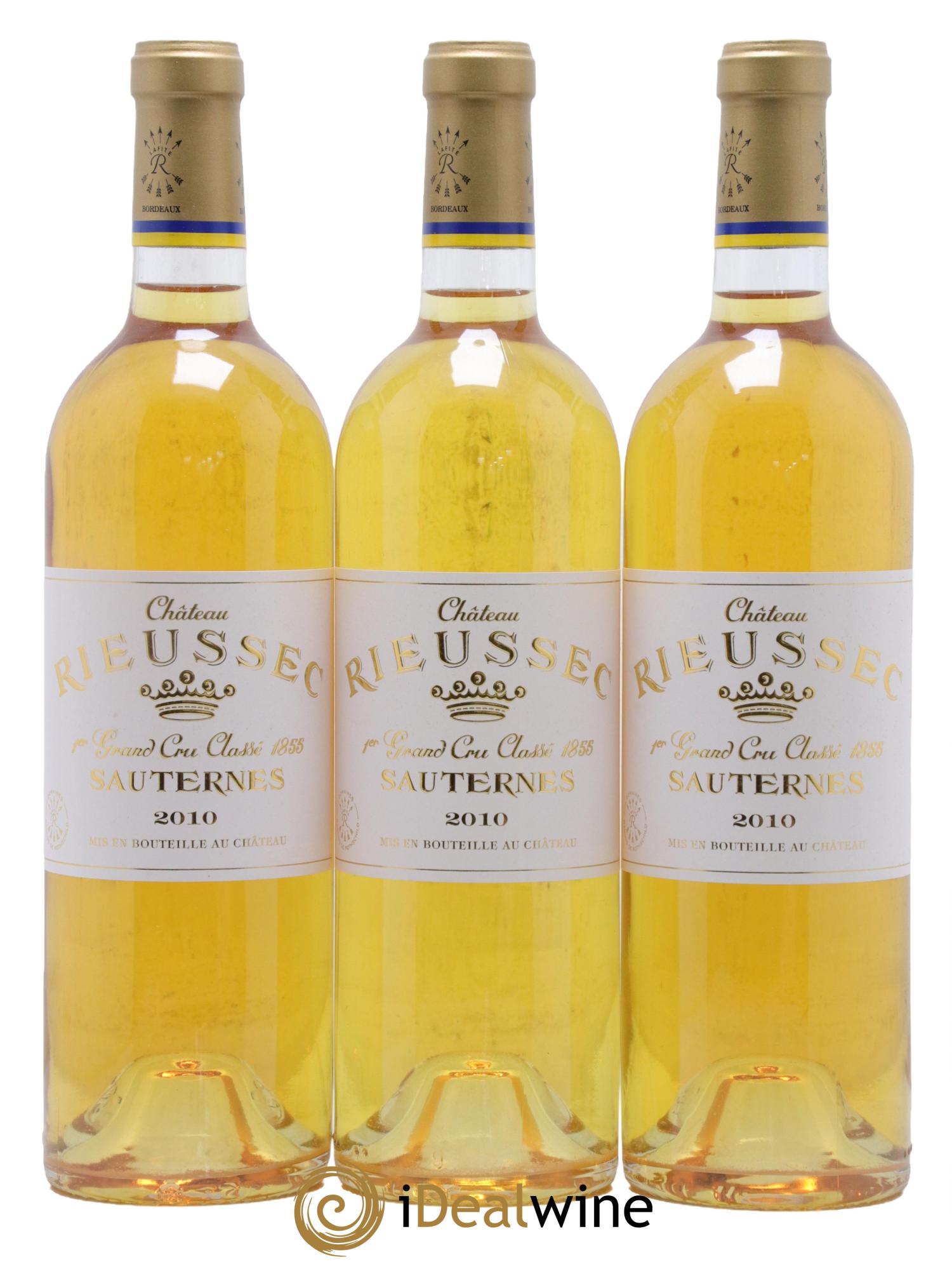 Château Rieussec 1er Grand Cru Classé 2010 - Lotto di 6 bottiglie - 1
