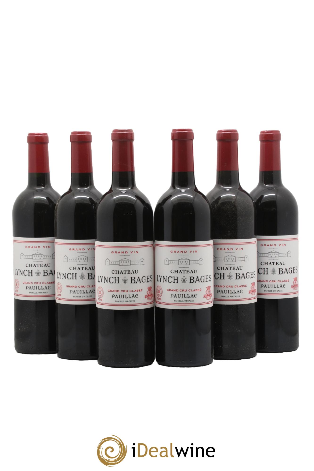 Château Lynch Bages 5ème Grand Cru Classé 2019 - Lot de 6 bouteilles - 0