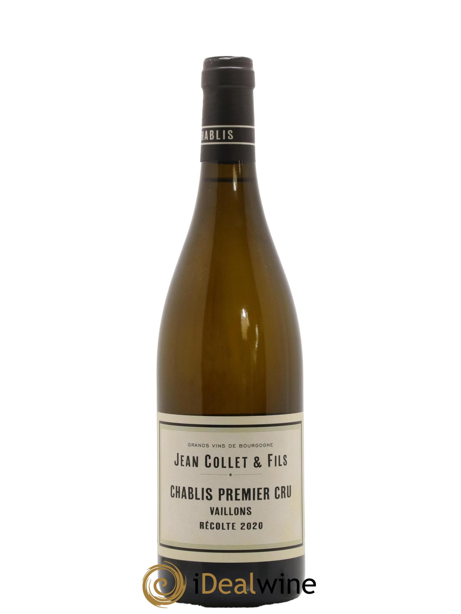 Chablis 1er Cru Vaillons Domaine Jean Collet 2020 - Lot de 1 bouteille - 0