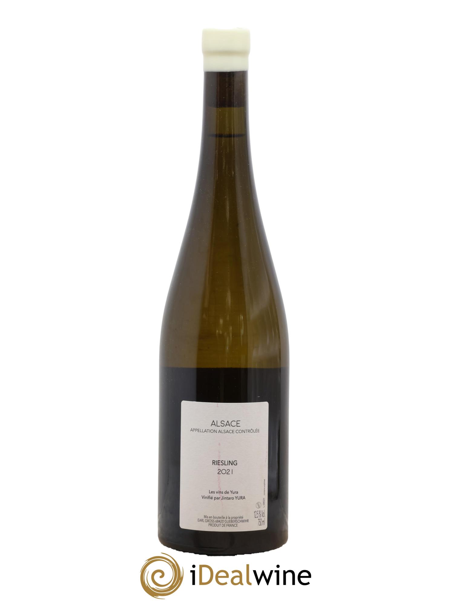 Alsace Le silence et la résonance Jintaro Yura 2021 - Lot de 1 bouteille - 1