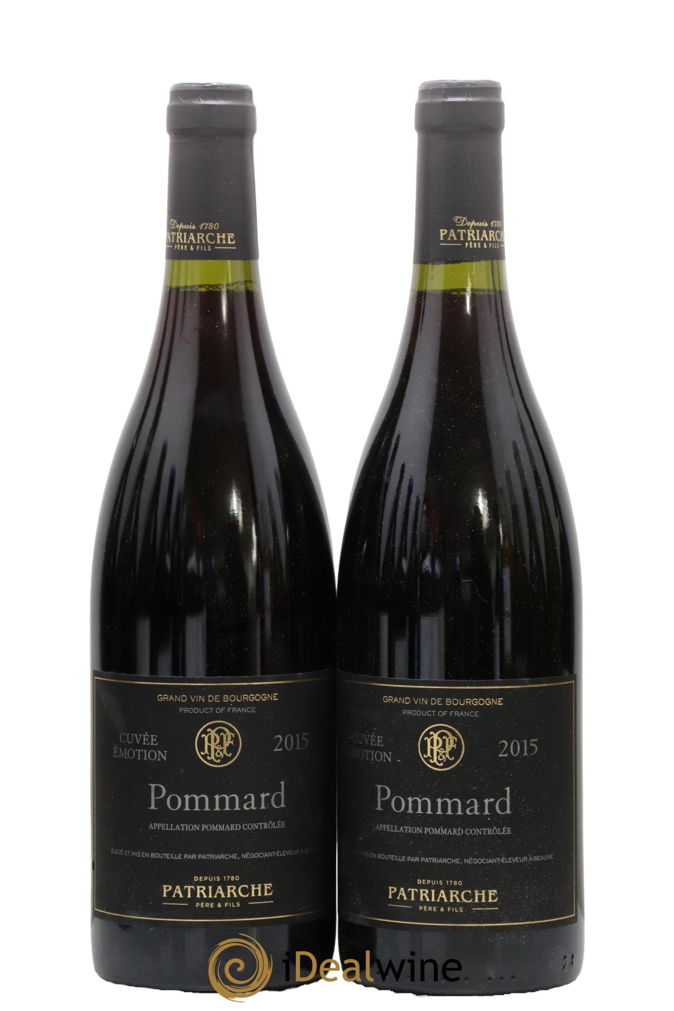 Pommard Cuvée Emotion Patriarche 2015 - Posten von 2 Flaschen - 0