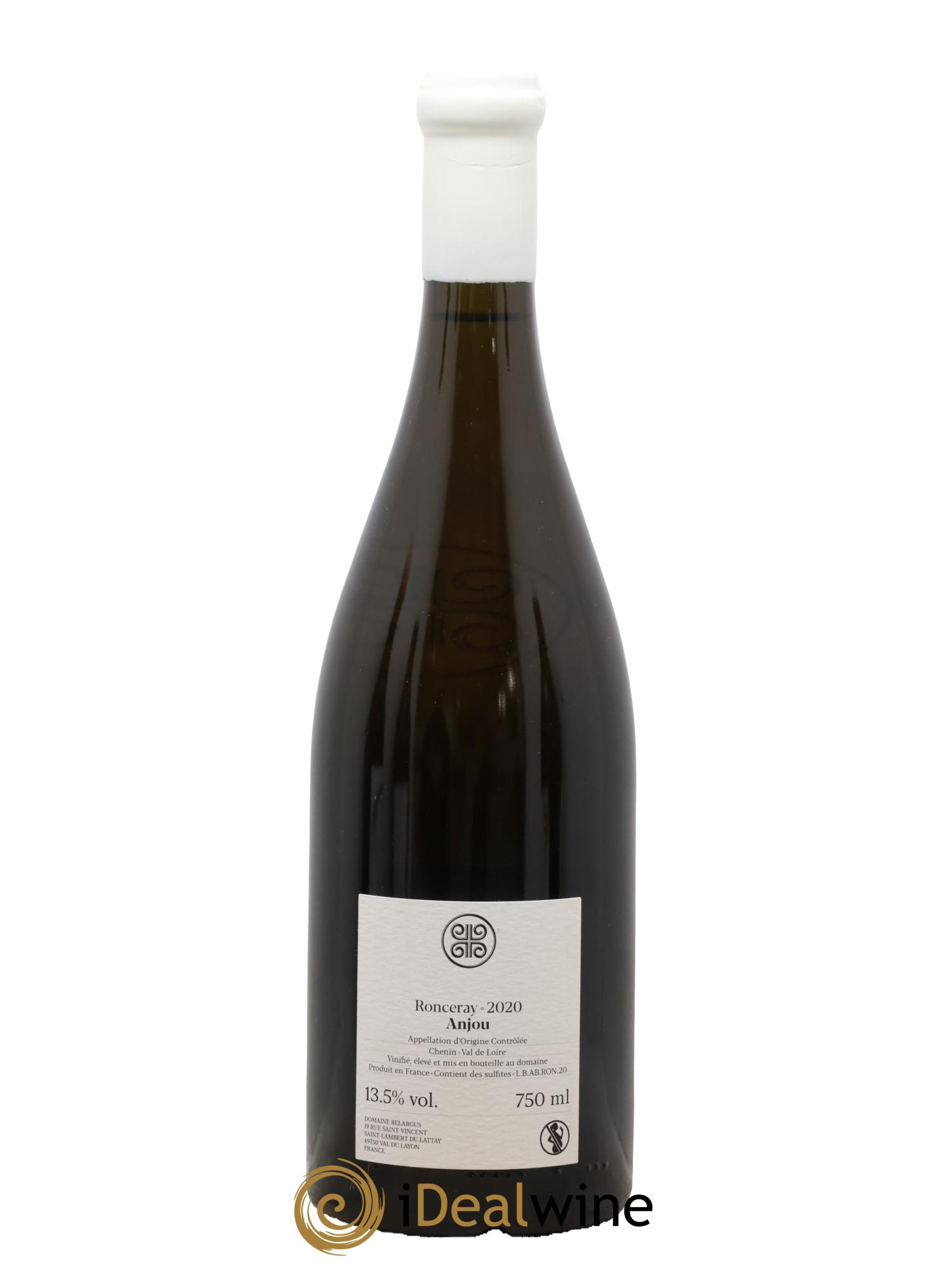 Anjou Ronceray Belargus 2020 - Lotto di 1 bottiglia - 1