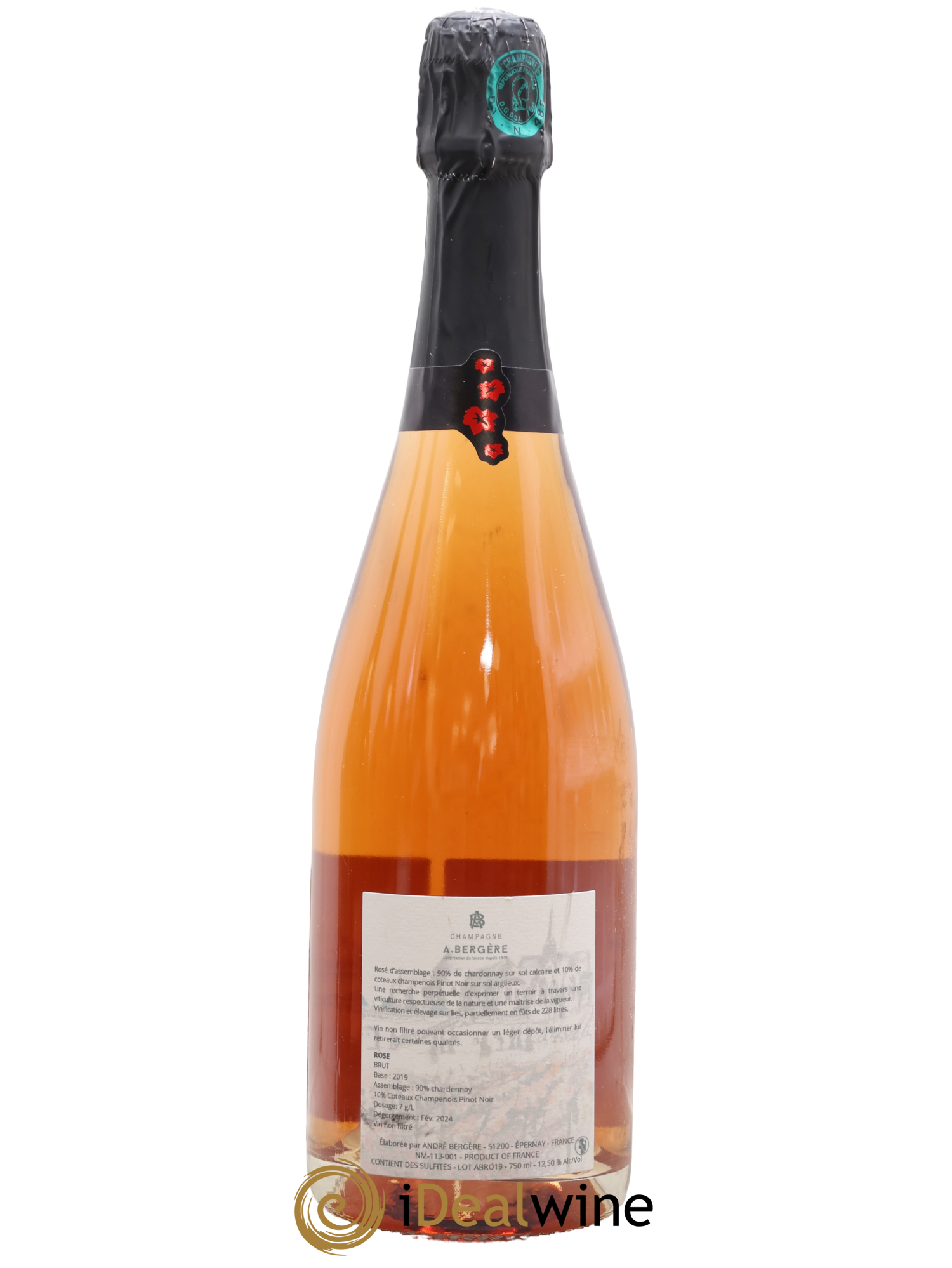 Champagne - Brut A. Bergere - Lot of 1 bottle - 1