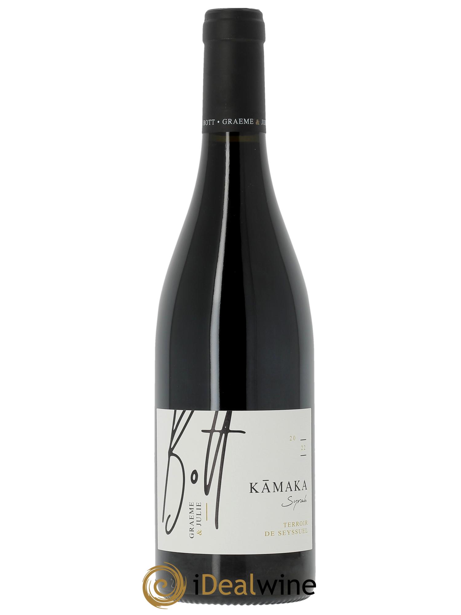 IGP Collines Rhodaniennes Kamaka Syrah Graeme & Julie Bott  2022 - Lot of 1 bottle - 0