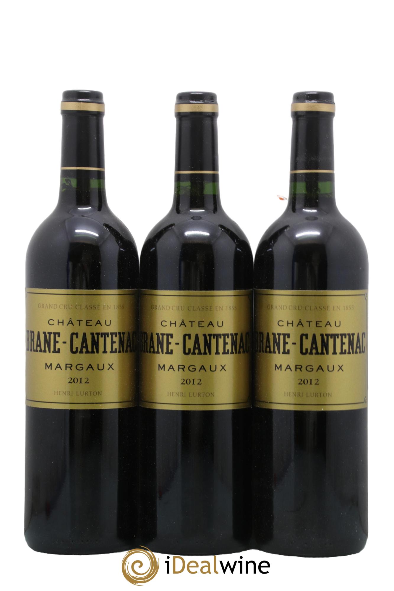 Château Brane Cantenac 2ème Grand Cru Classé 2012 - Lot de 6 bouteilles - 2