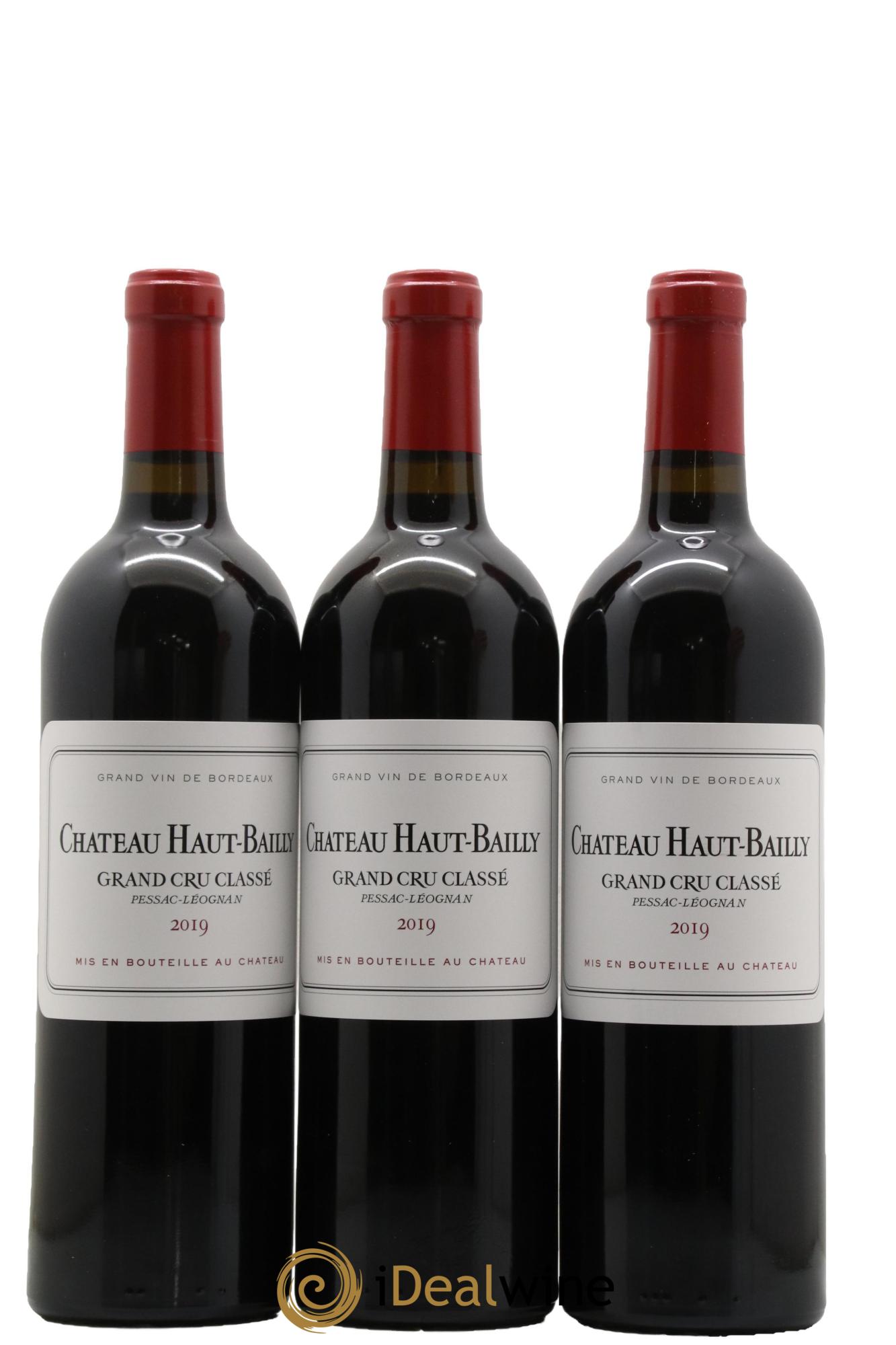 Château Haut-Bailly Cru Classé de Graves 2019 - Lot de 6 bouteilles - 1