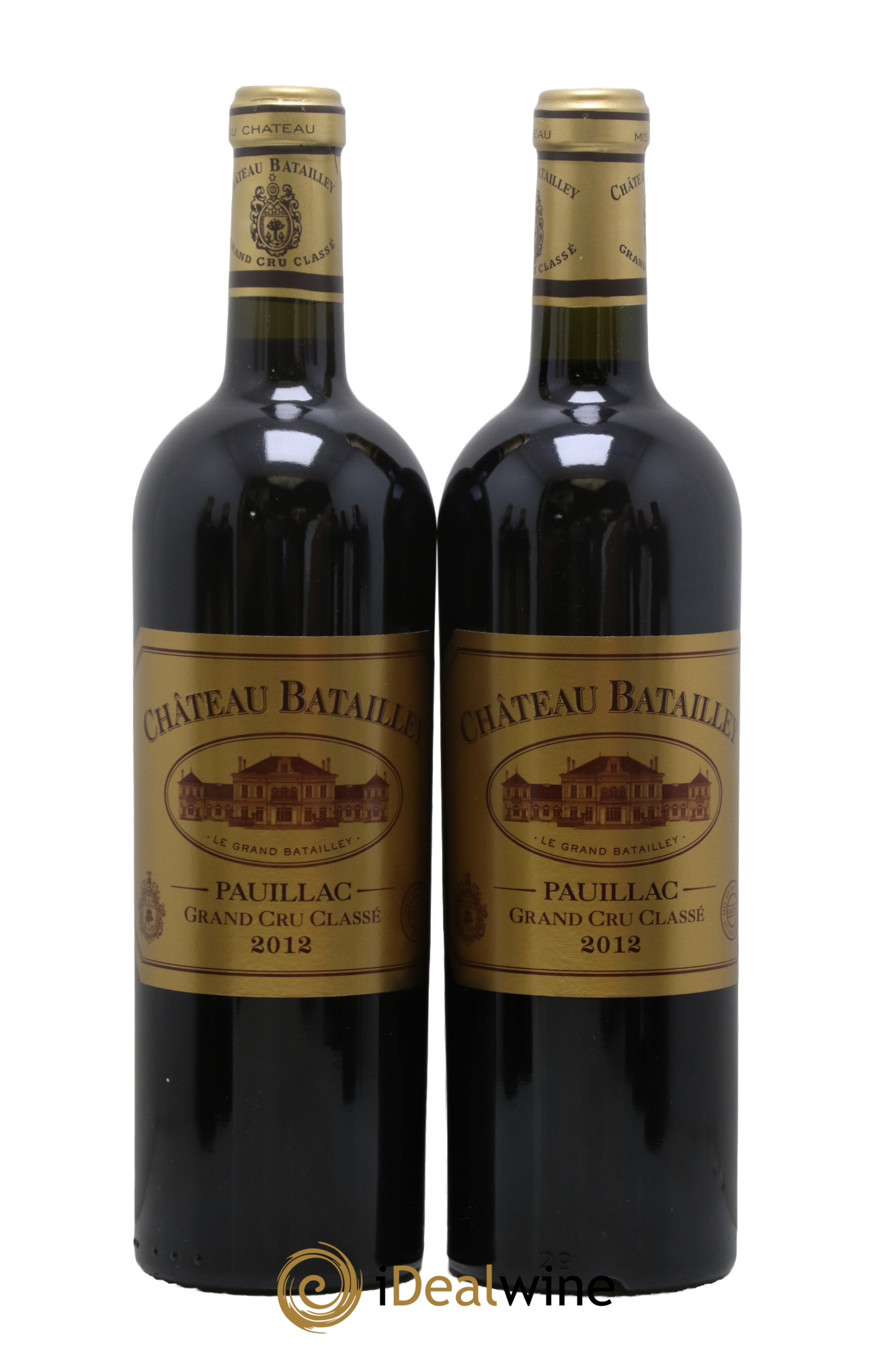 Château Batailley 5ème Grand Cru Classé 2012 - Lot de 2 bouteilles - 0