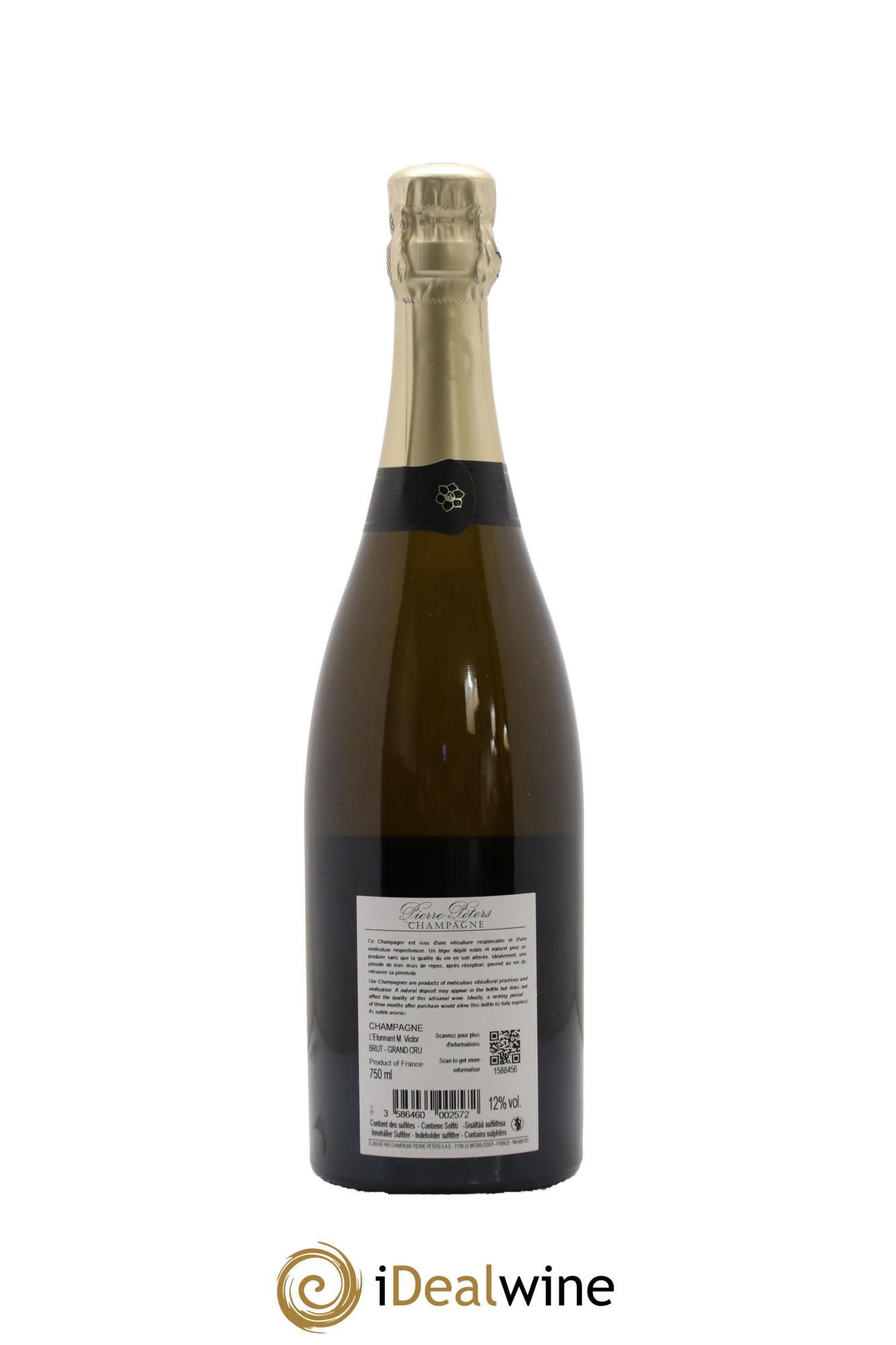 L'Etonnant Monsieur Victor Brut Pierre Péters  2017 - Lot of 1 bottle - 1