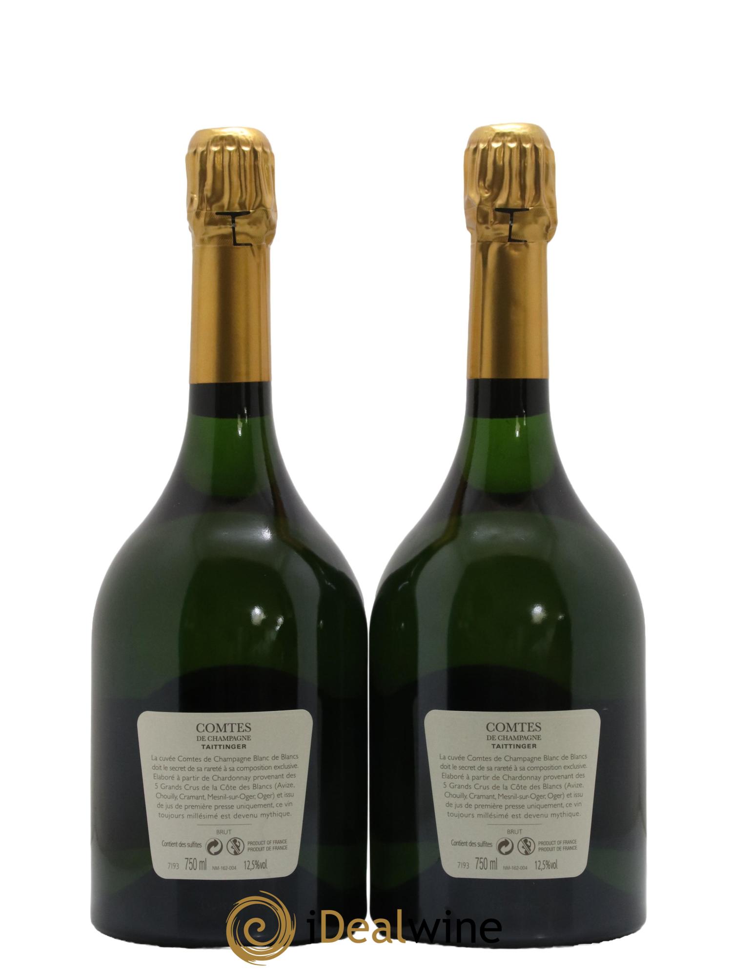Comtes de Champagne Taittinger 2008 - Lot de 2 bouteilles - 1
