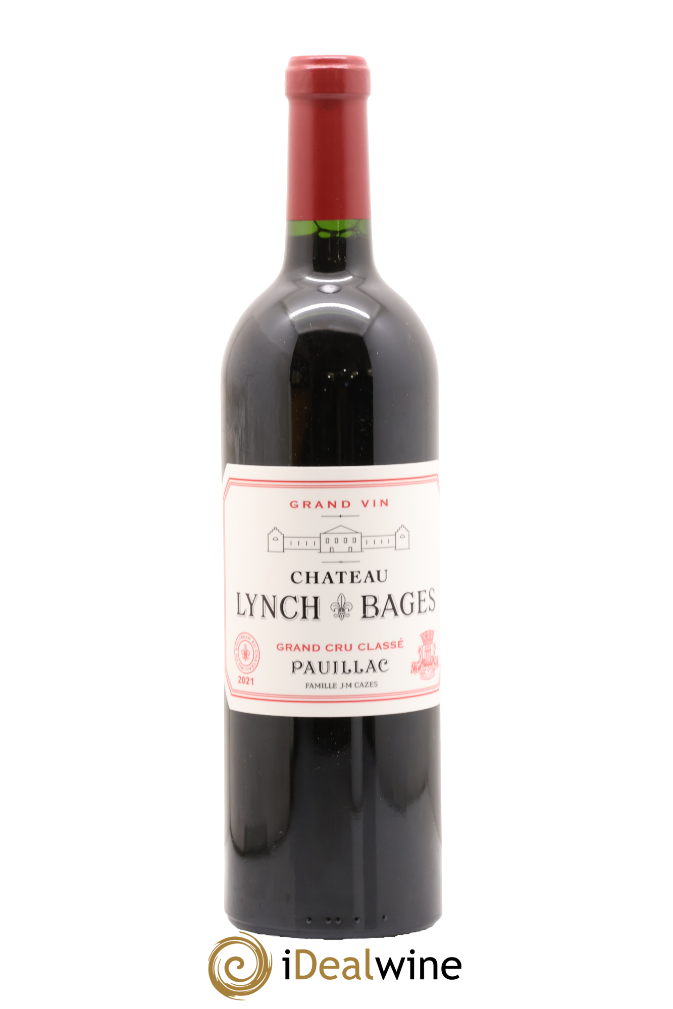 Château Lynch Bages 5ème Grand Cru Classé 2021 - Lot de 1 bouteille - 0