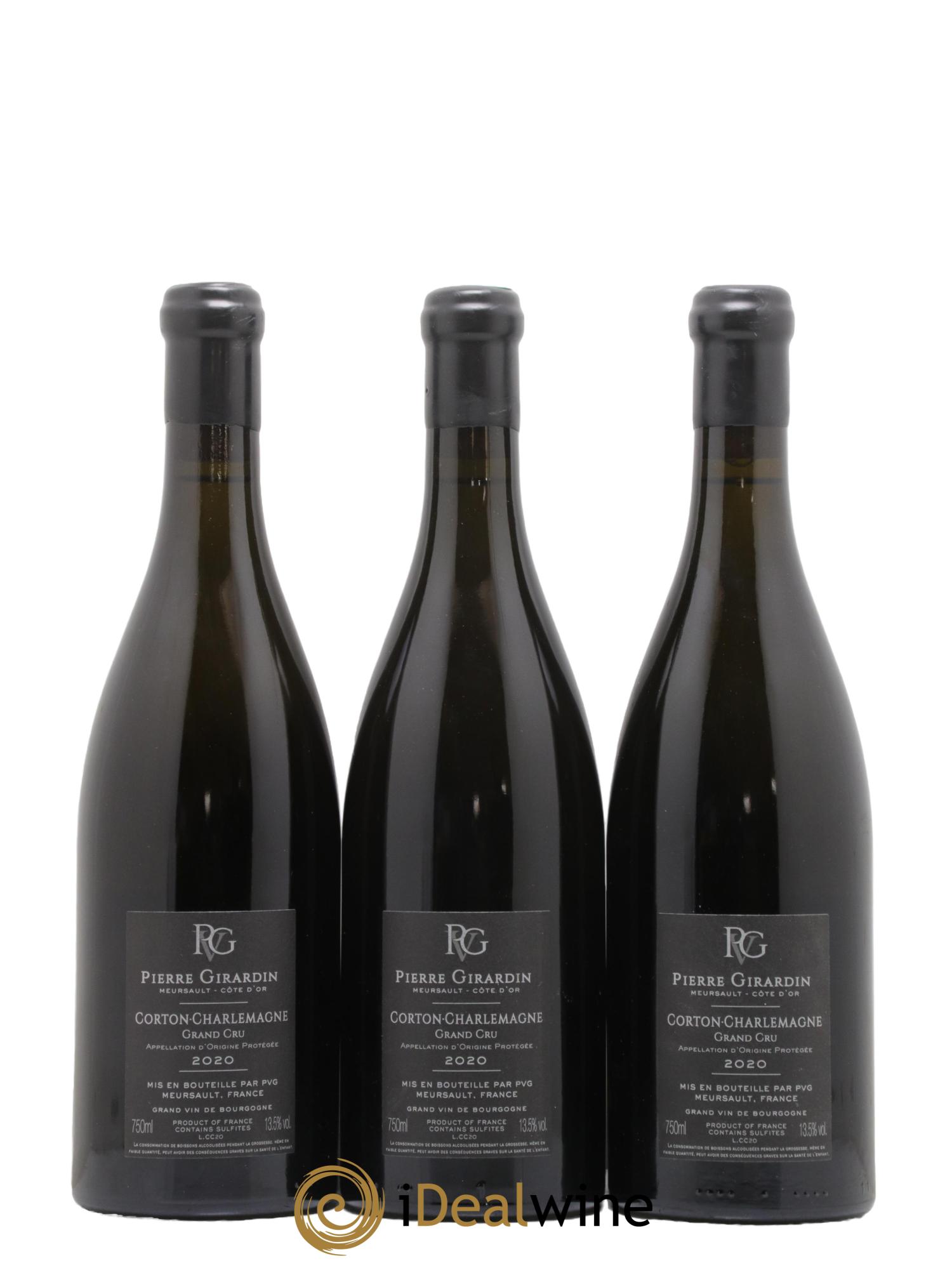 Corton-Charlemagne Grand Cru Pierre Girardin 2020 - Lotto di 3 bottiglie - 1