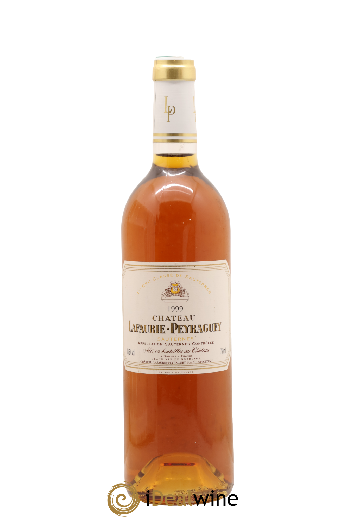 Château Lafaurie-Peyraguey 1er Grand Cru Classé 1999 - Posten von 1 Flasche - 0
