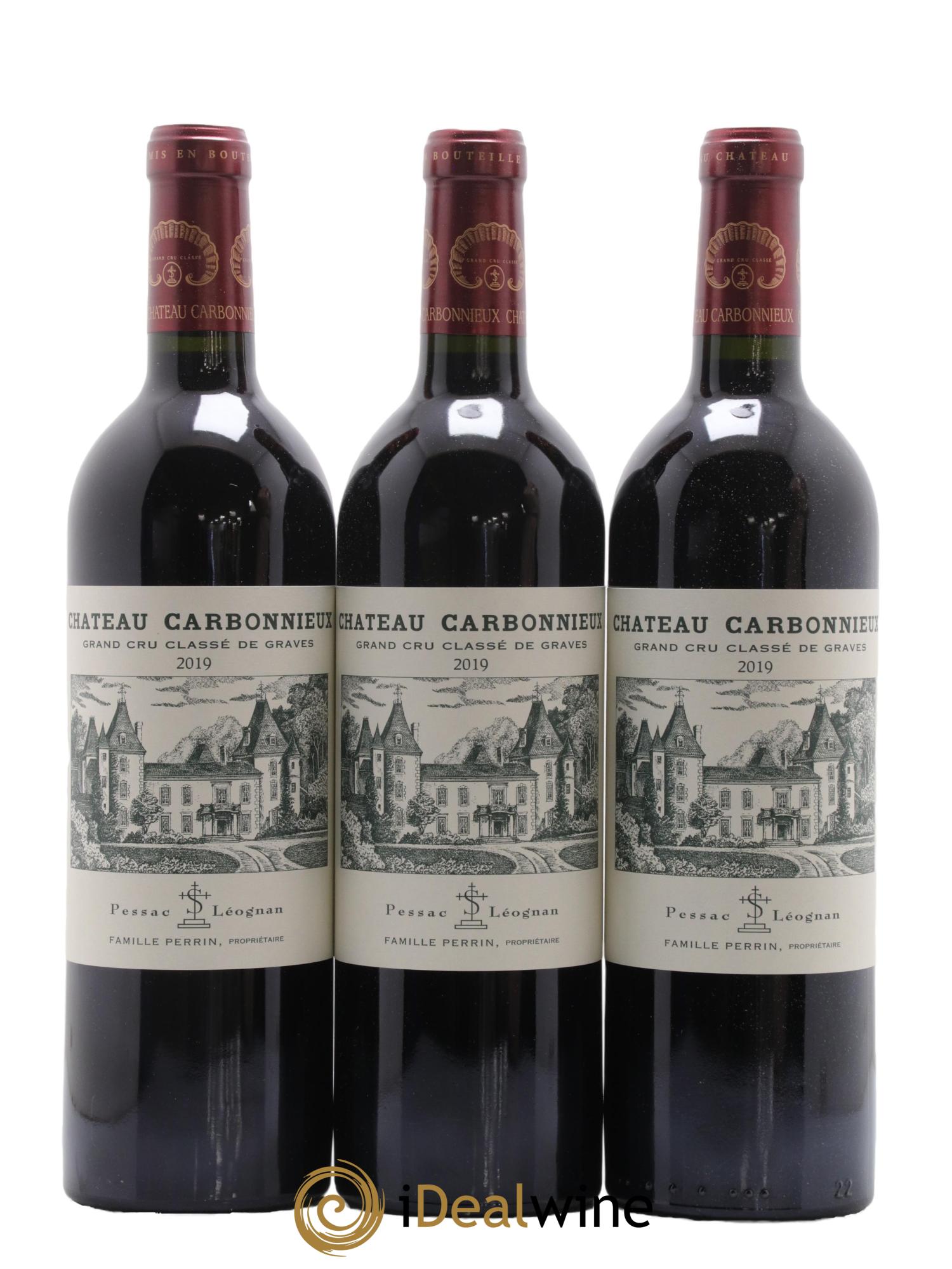 Château Carbonnieux Cru Classé de Graves 2019 - Lot de 6 bouteilles - 2