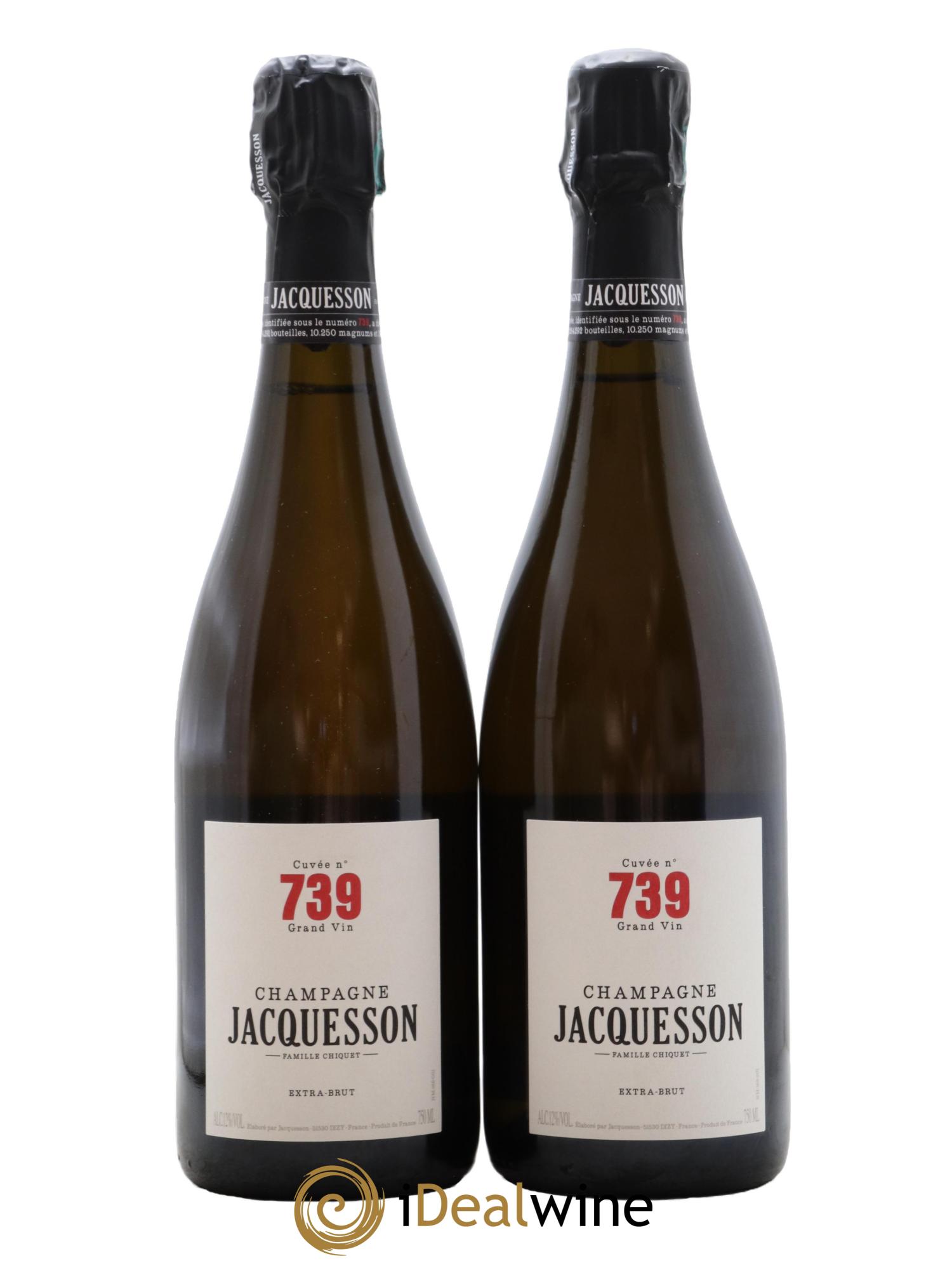 Cuvée 739 Jacquesson - Lot de 2 bouteilles - 0